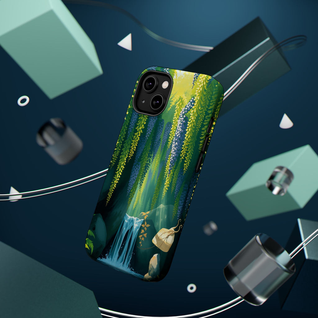 iPhone Wisteria Cascade Mystic Art Bold Modern Everyday Snap Case · iPhone Case