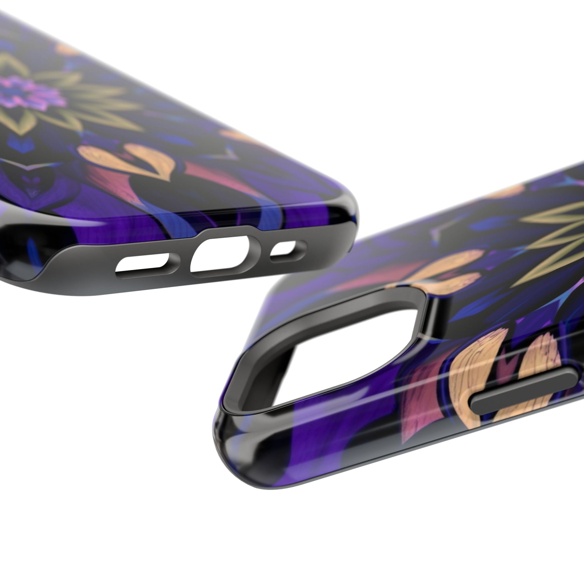 iPhone Floral Mandala Mystic Art Bold Modern Everyday Snap Case · iPhone Case