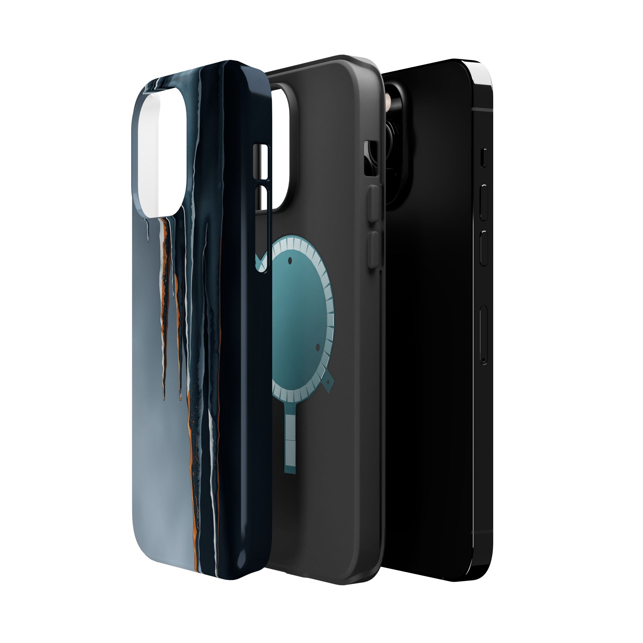 iPhone Serene Icicle Formation Design Slim Everyday Designer Case · iPhone Case