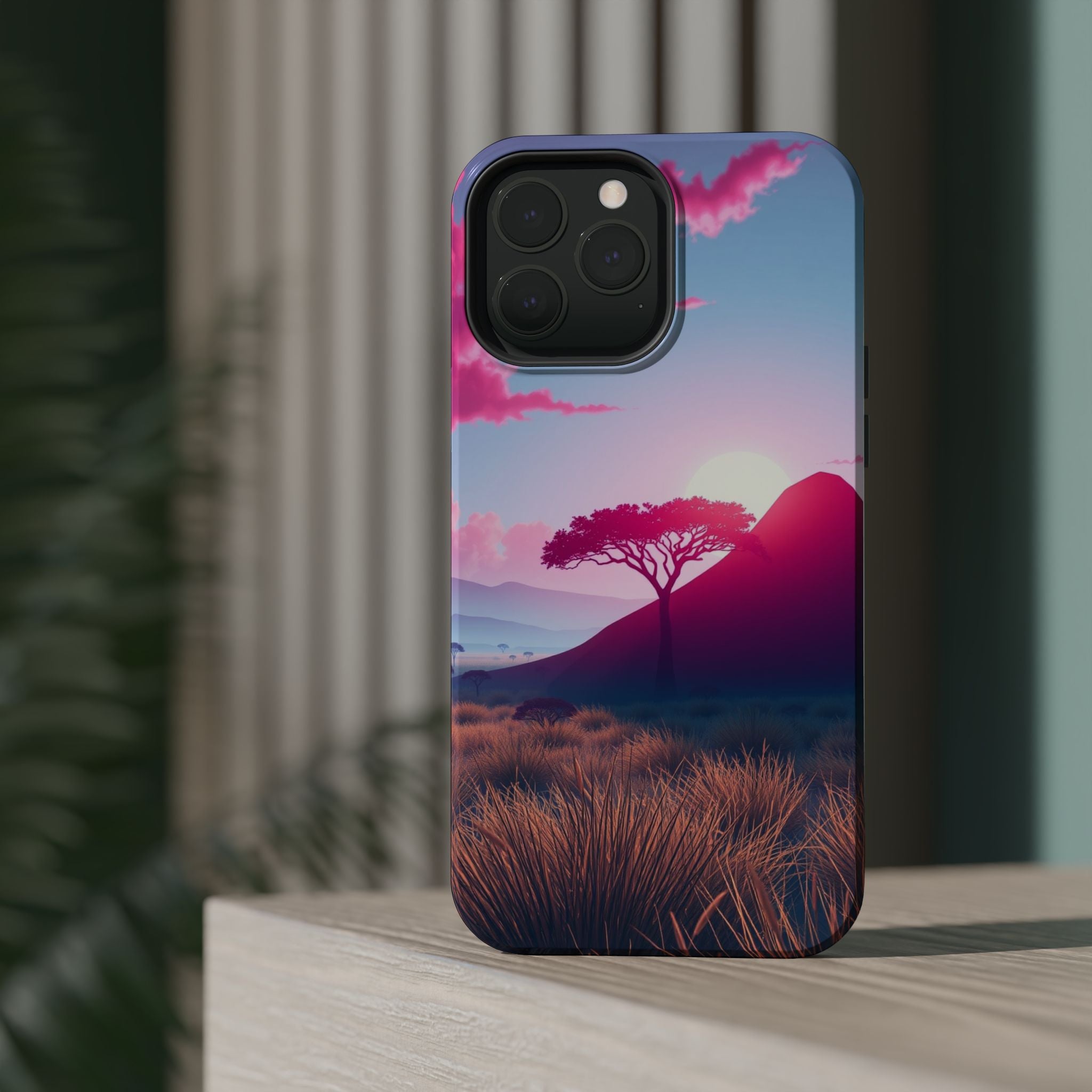iPhone Savanna Horizon Dreamy Ethereal Slim Everyday Designer Case · iPhone Case