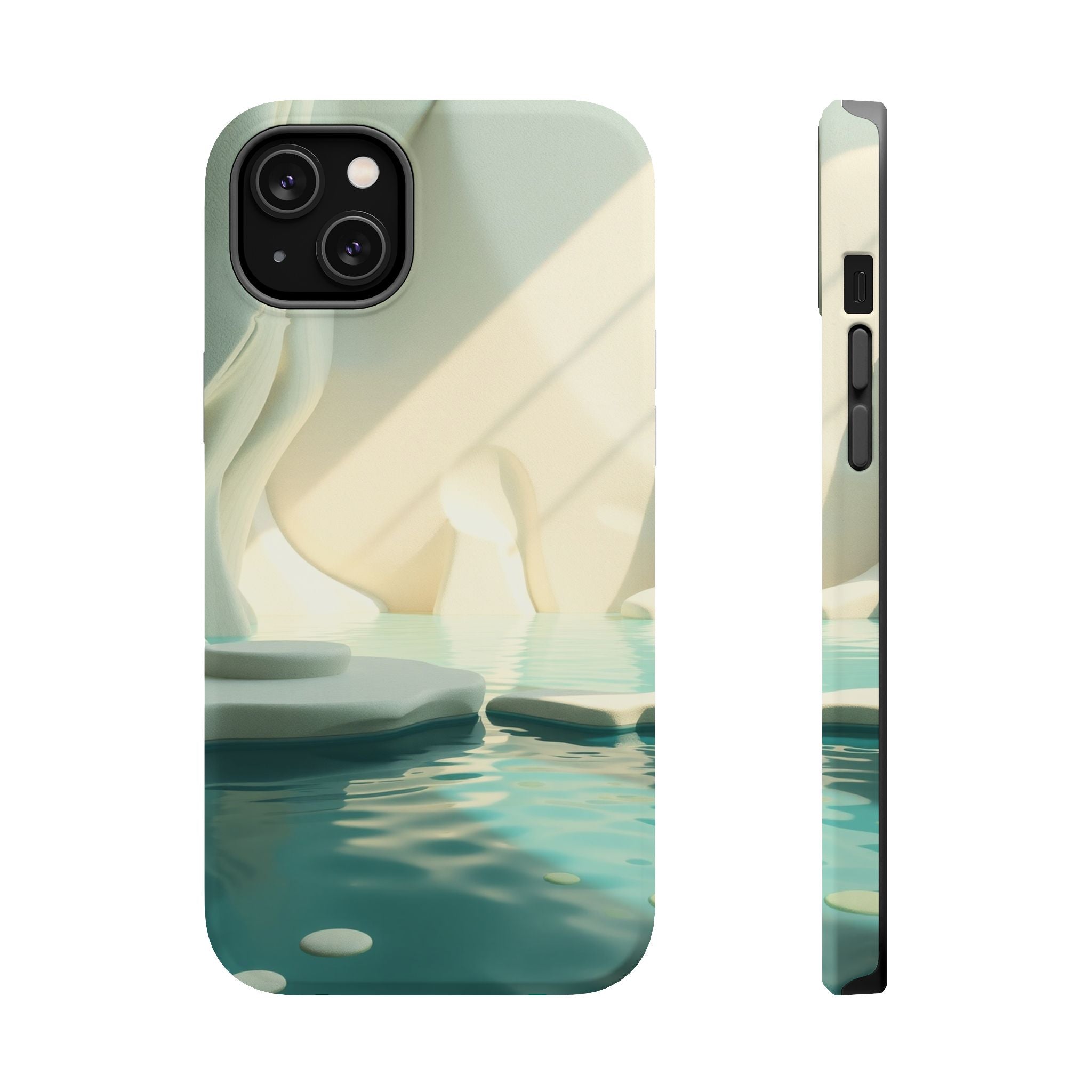 iPhone Tidal Pool 3D Digital Slim Everyday Designer Case · iPhone Case