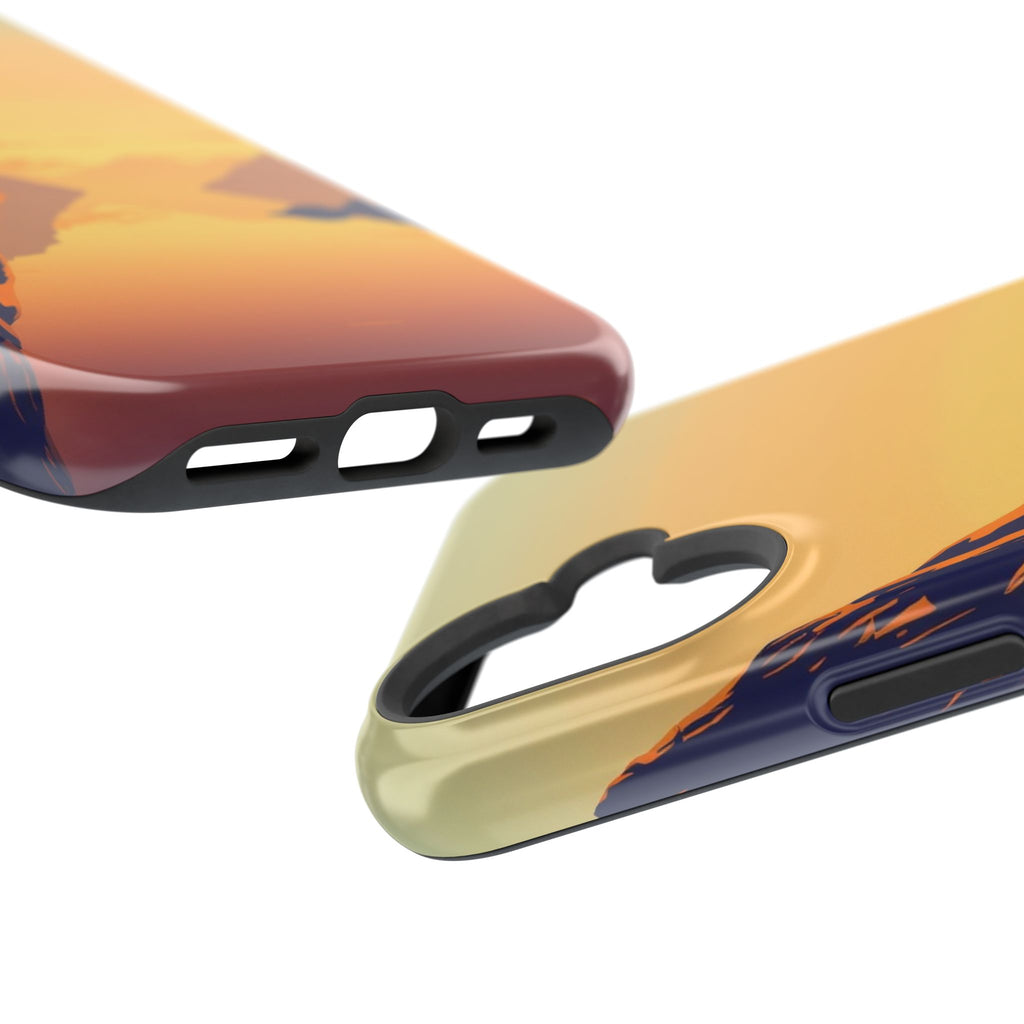 iPhone Fjord Reflection Pop Art Bold Slim Everyday Designer Case · iPhone Case