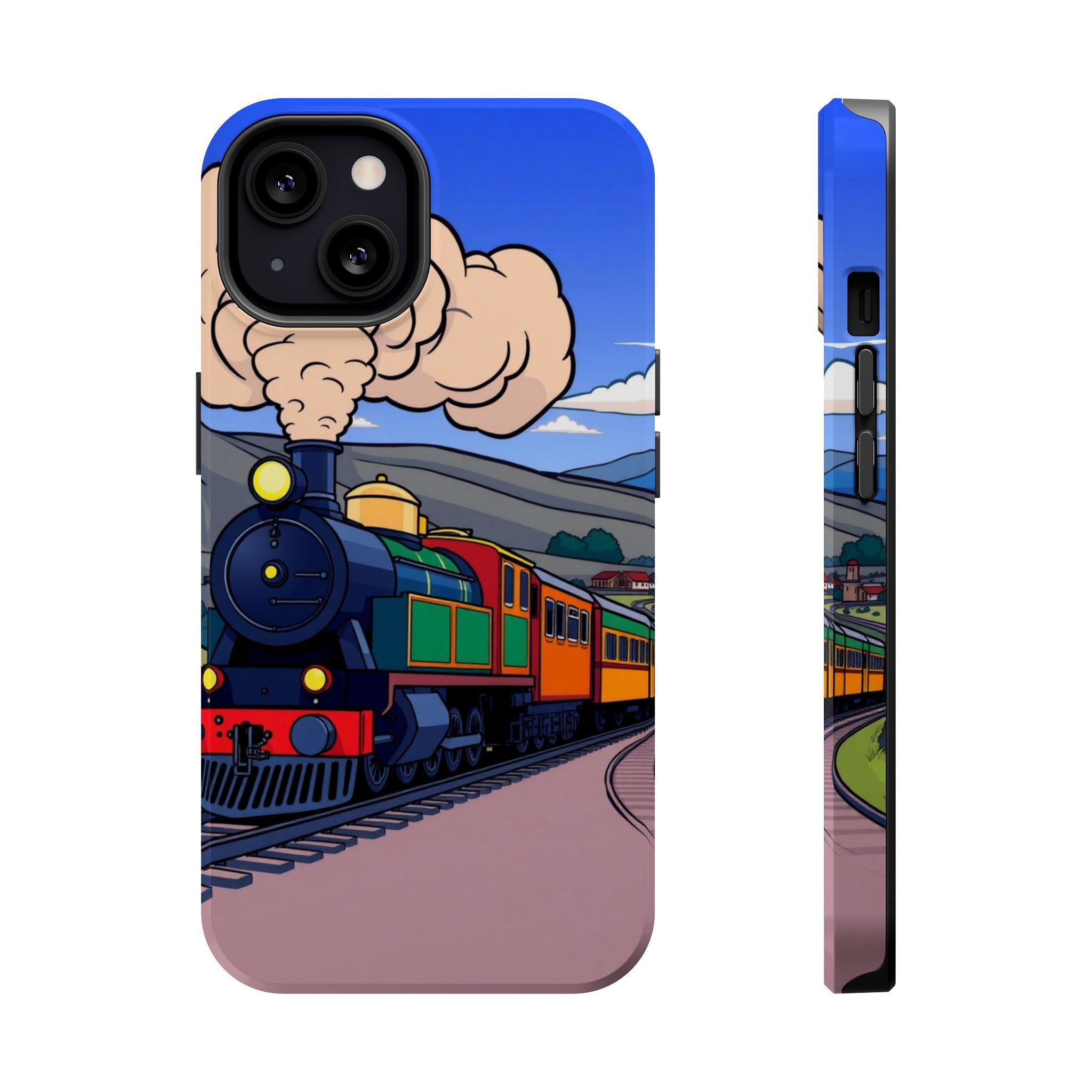 iPhone Steam Locomotive Puff Kids Fun iPhone Phone Case Gift Slim · iPhone Case