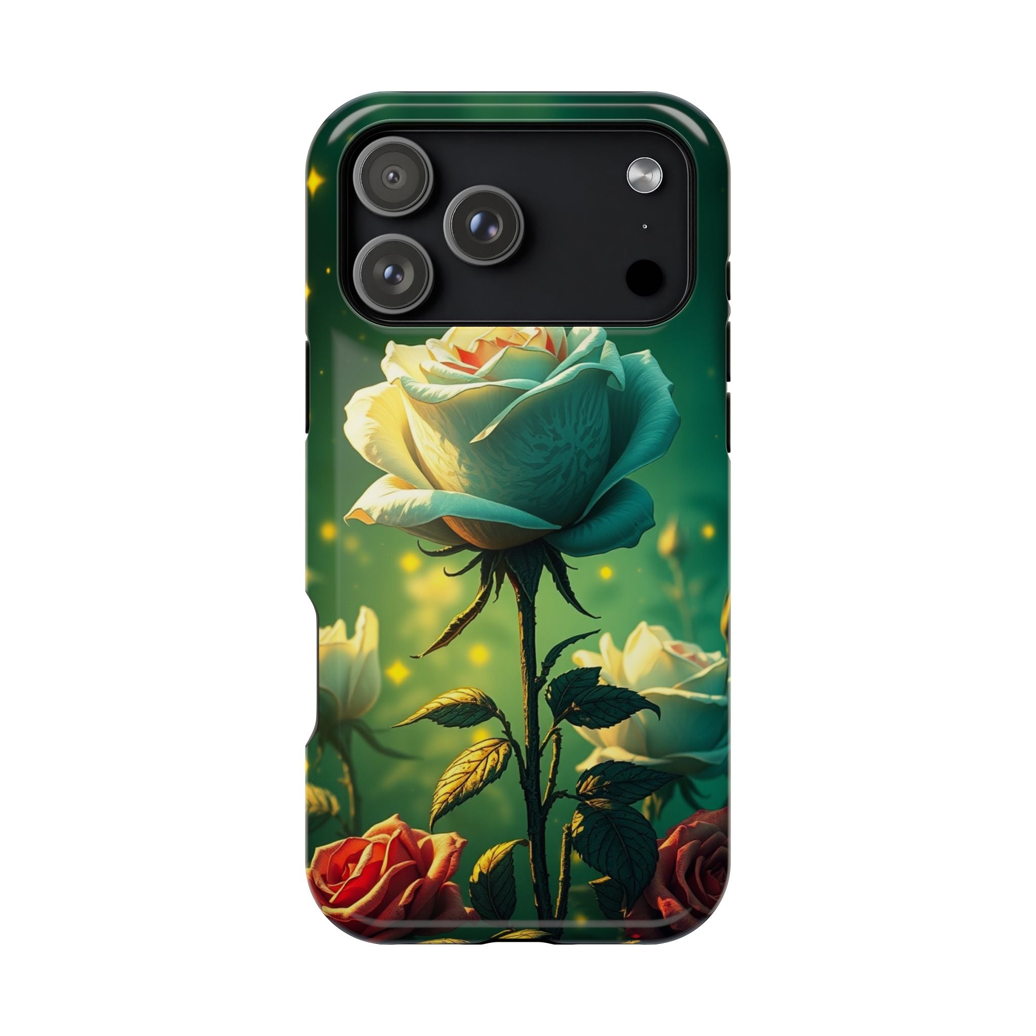 iPhone Earthy Rose Garden Design Bold Modern Everyday Snap Case · iPhone Case