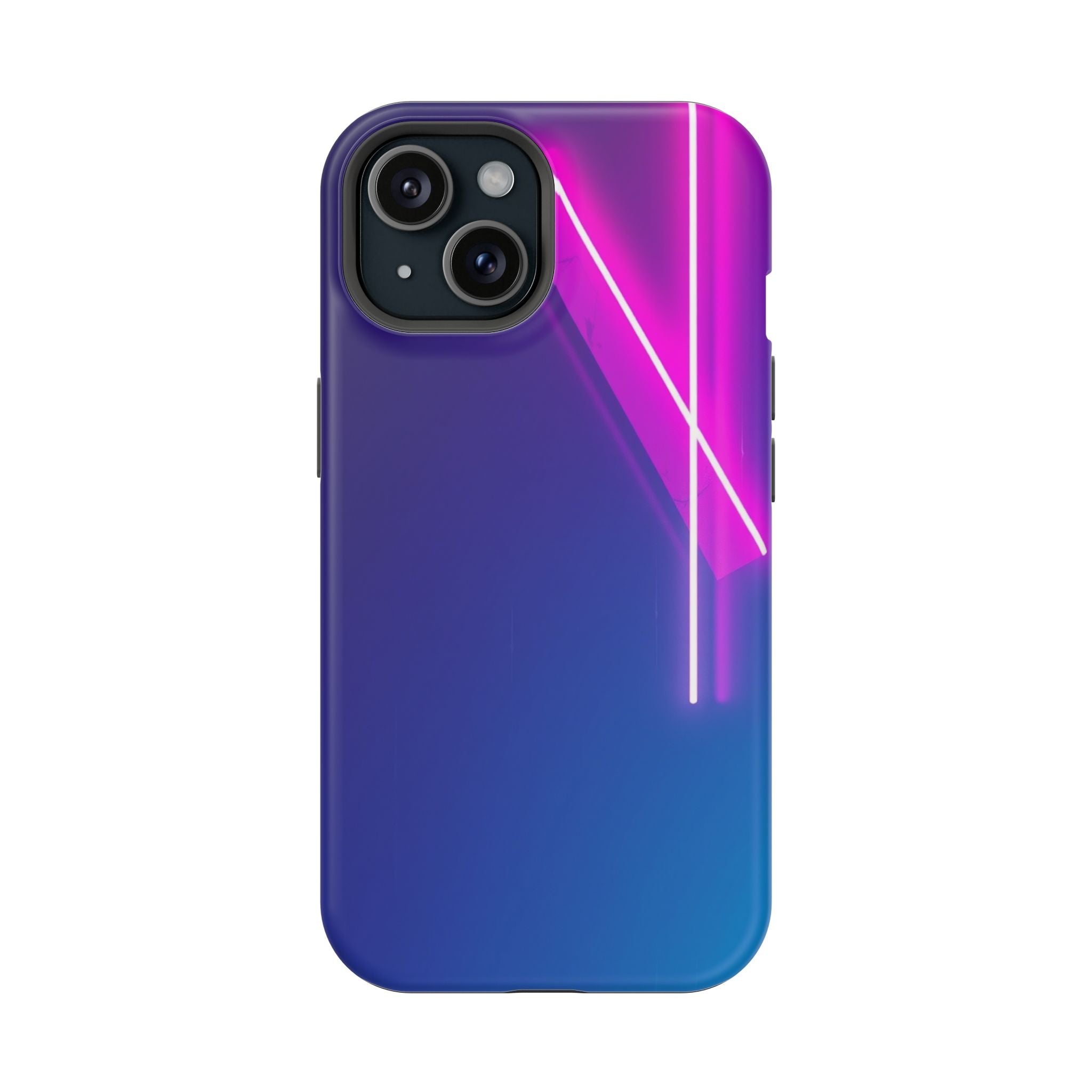 iPhone 1990s Geometric Neon Electric Art Slim Everyday Designer Case · iPhone Ca