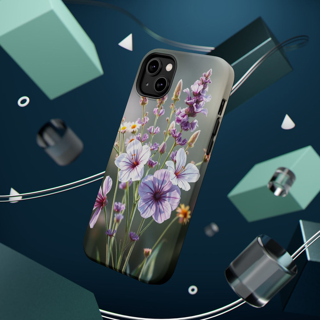 iPhone Wildflower Bunch Enchanted Art Slim Everyday Designer Case · iPhone Case