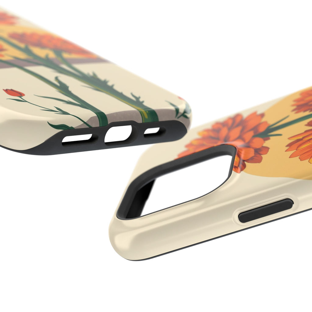 iPhone Ranunculus Stack Bold Art Bold Modern Everyday Snap Case · iPhone Case