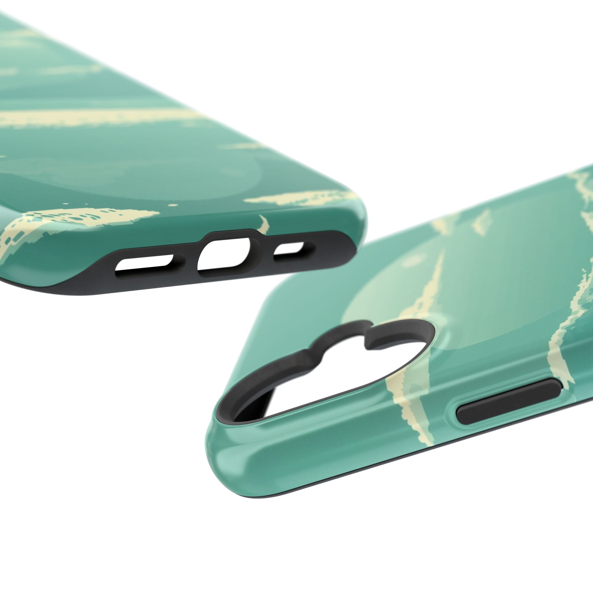 iPhone Earthy Salt Flat Mirror Design Slim Everyday iPhone 13 Designer · iPhone