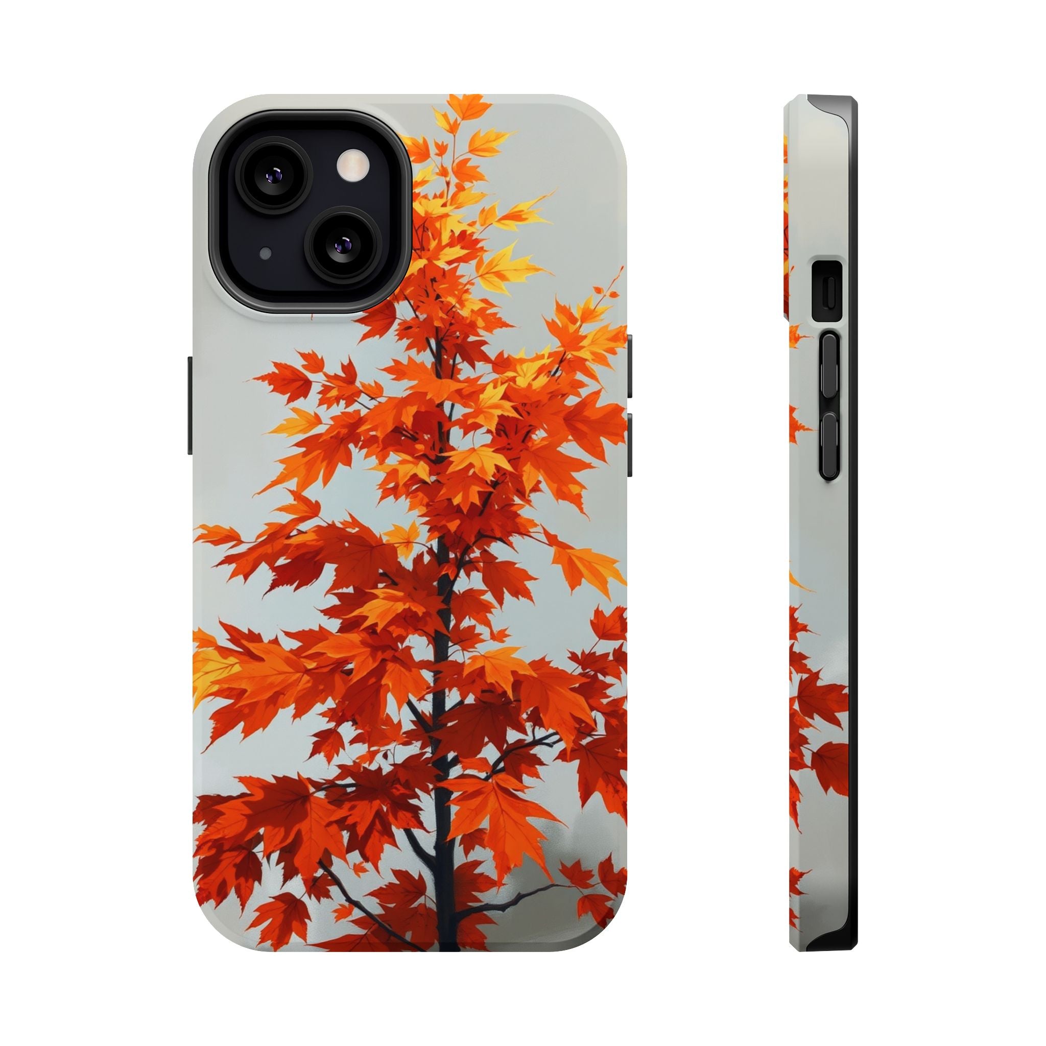 iPhone Autumn Maple Bold Art Slim Everyday Designer Case · iPhone Case