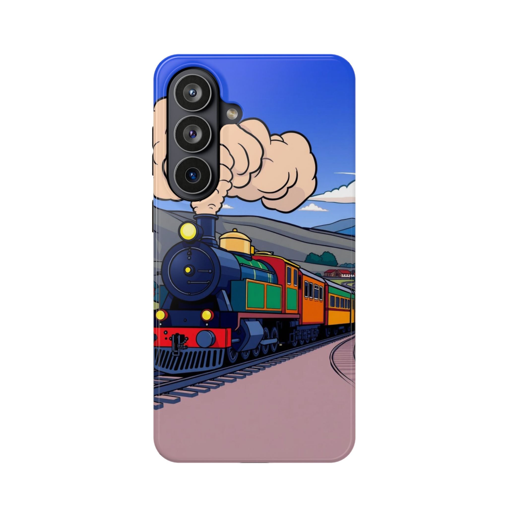 iPhone Steam Locomotive Puff Kids Fun iPhone Phone Case Gift Slim · iPhone Case