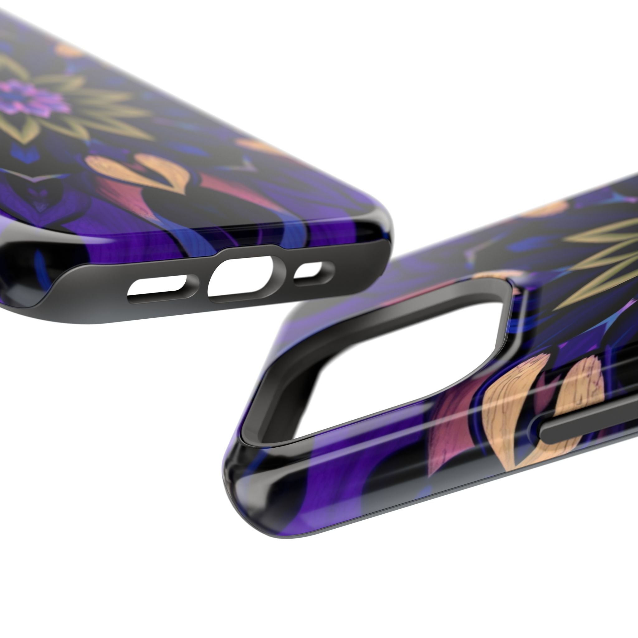 iPhone Floral Mandala Mystic Art Bold Modern Everyday Snap Case · iPhone Case