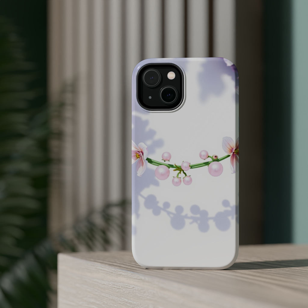 iPhone Vibrant Floral Crown Design Clean Minimal Snap Cas Slim Snap Case · iPhon