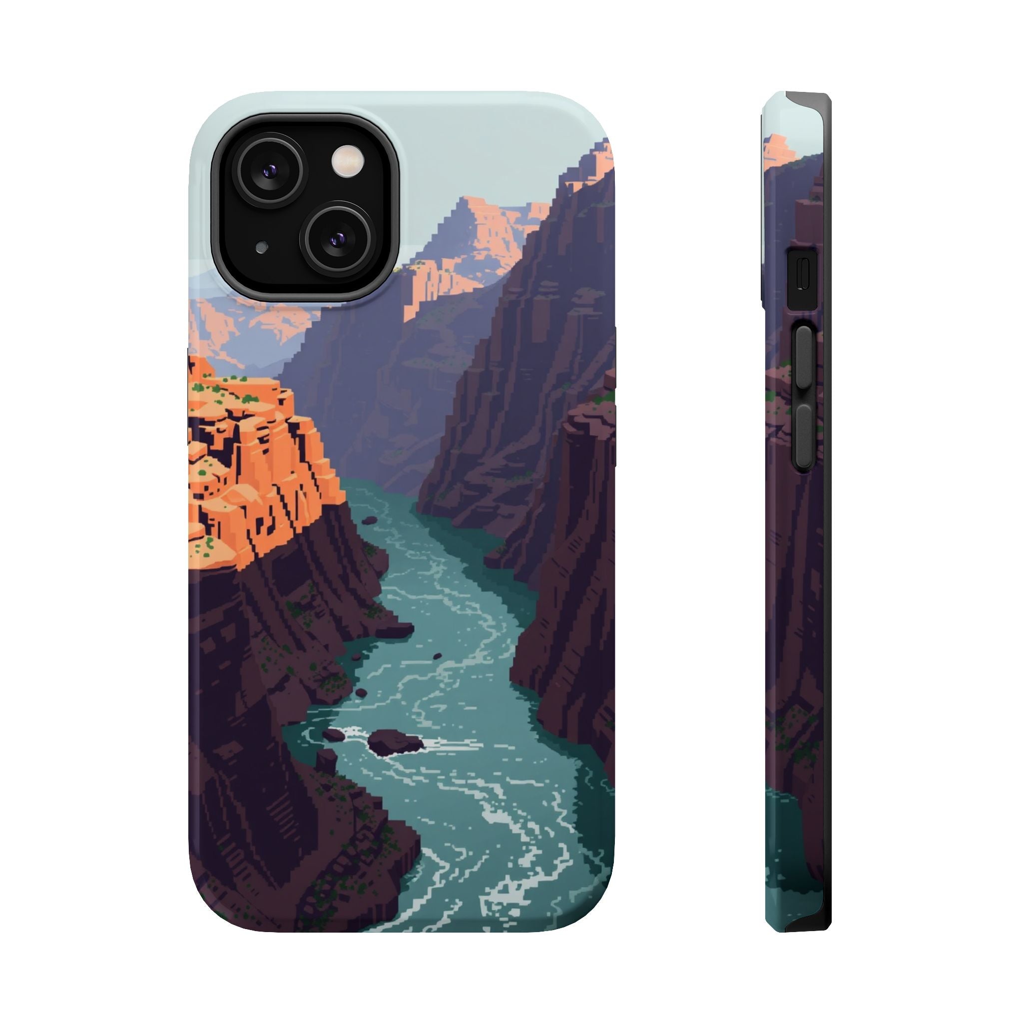 iPhone Charcoal And Copper River Canyon Slim Everyday iPhone 13 · iPhone Case