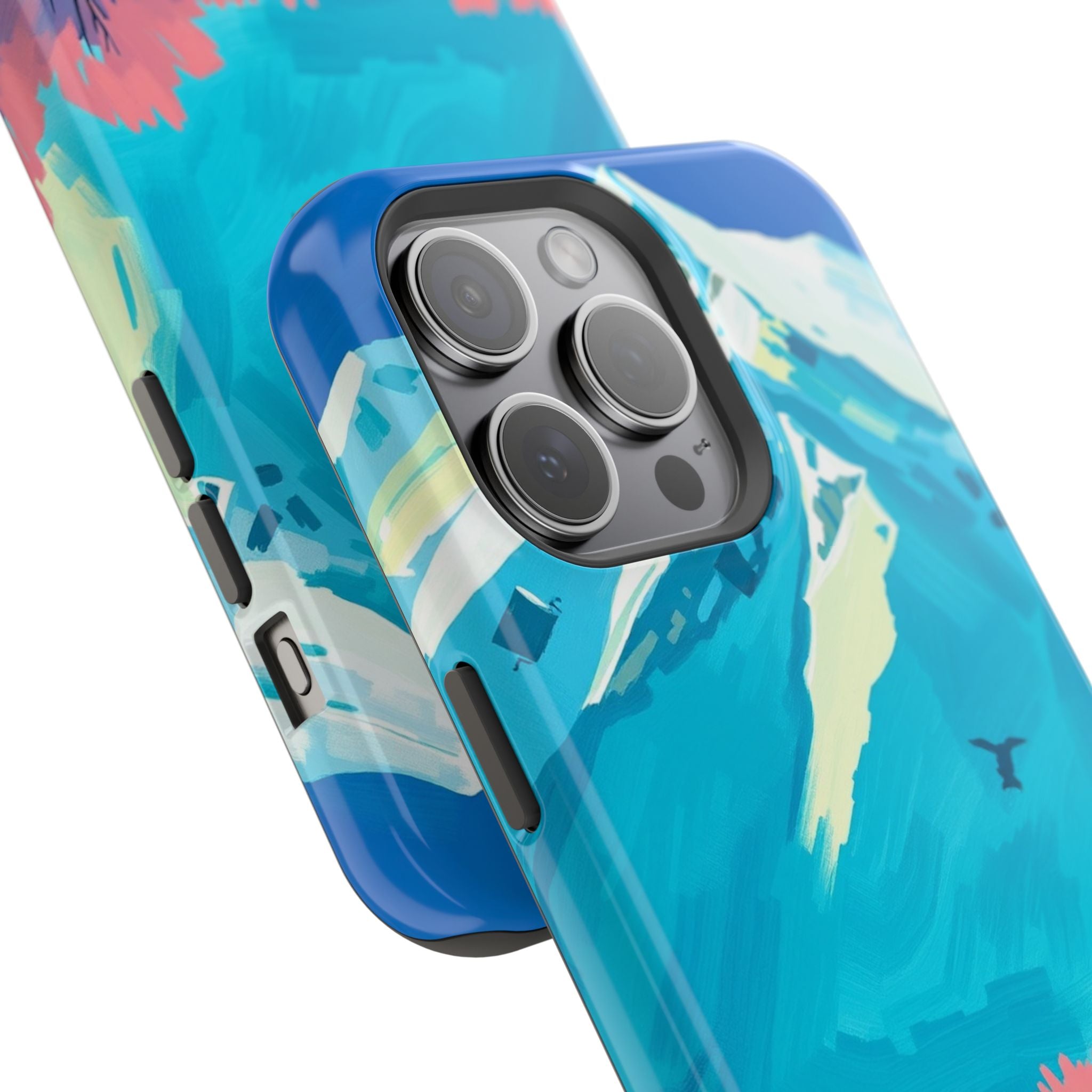 iPhone Snow Field Electric Art Slim Everyday Designer Case · iPhone Case
