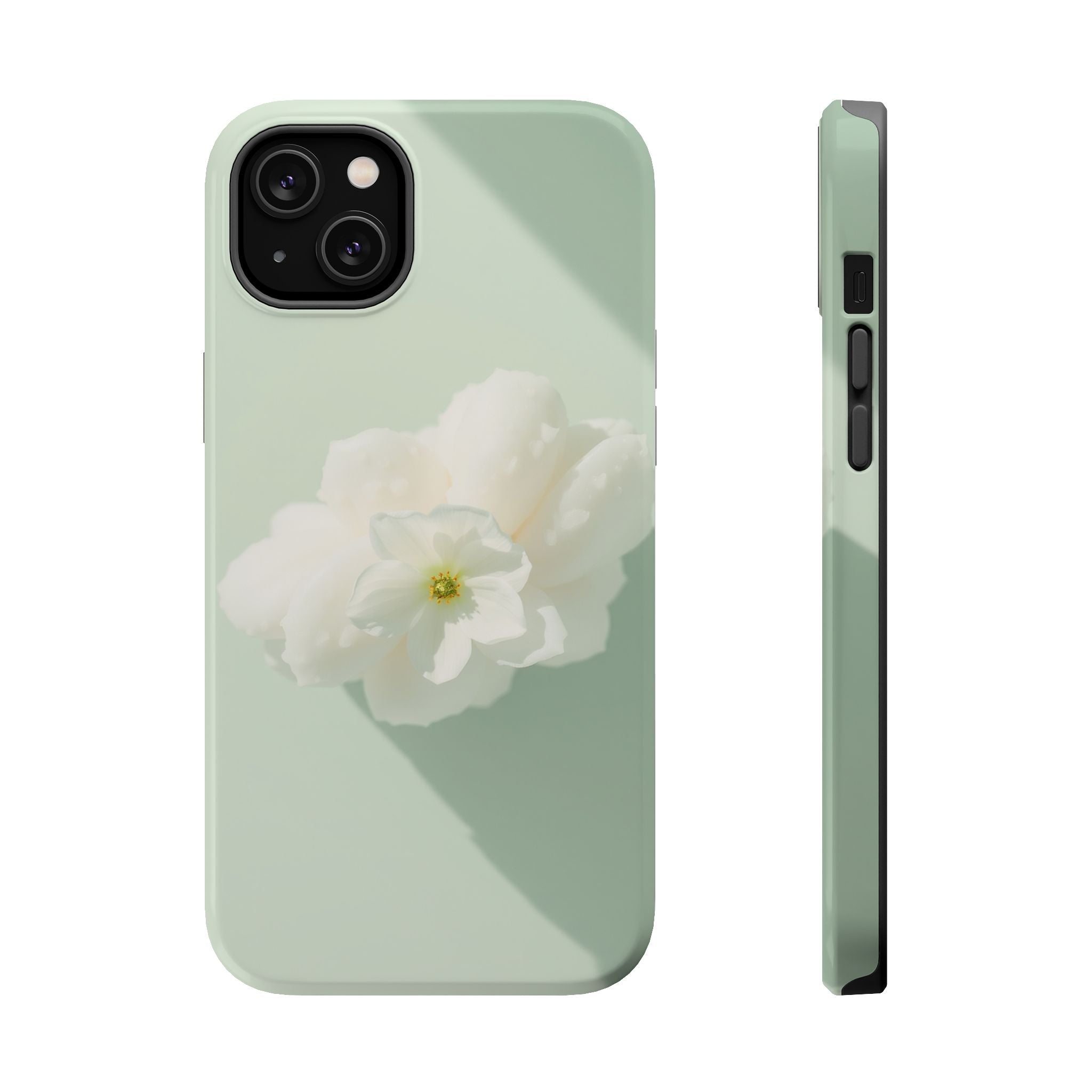iPhone Pastel Floral Cloud Kawaii Bold Modern Everyday Snap Case · iPhone Case