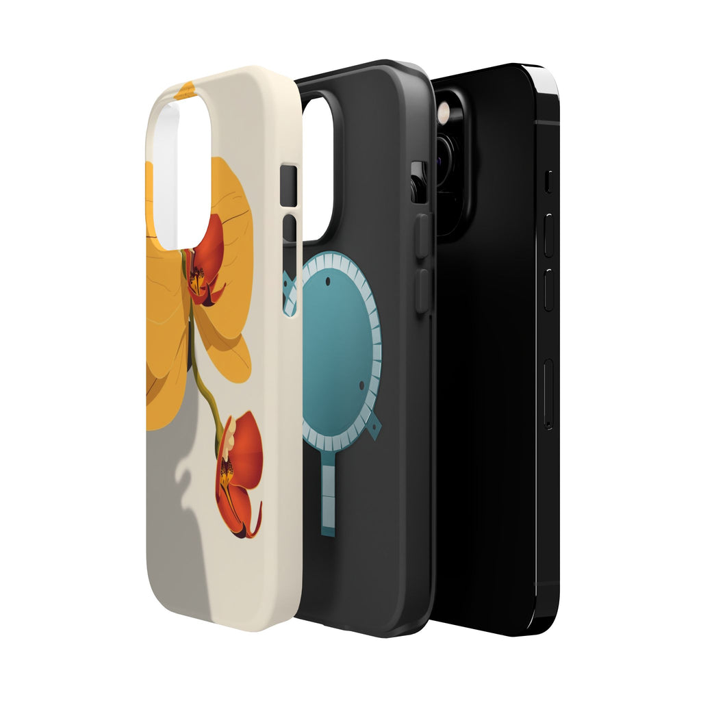 iPhone Vibrant Orchid Study Design Bold Modern Everyday Snap Case · iPhone Case