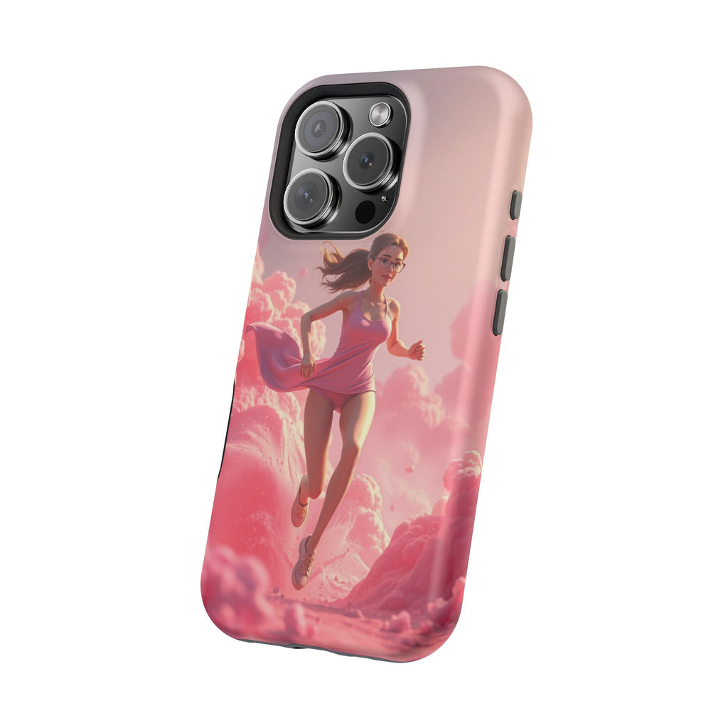 iPhone on Fumes 3D Digital Bold Modern Everyday Snap Case · iPhone Case