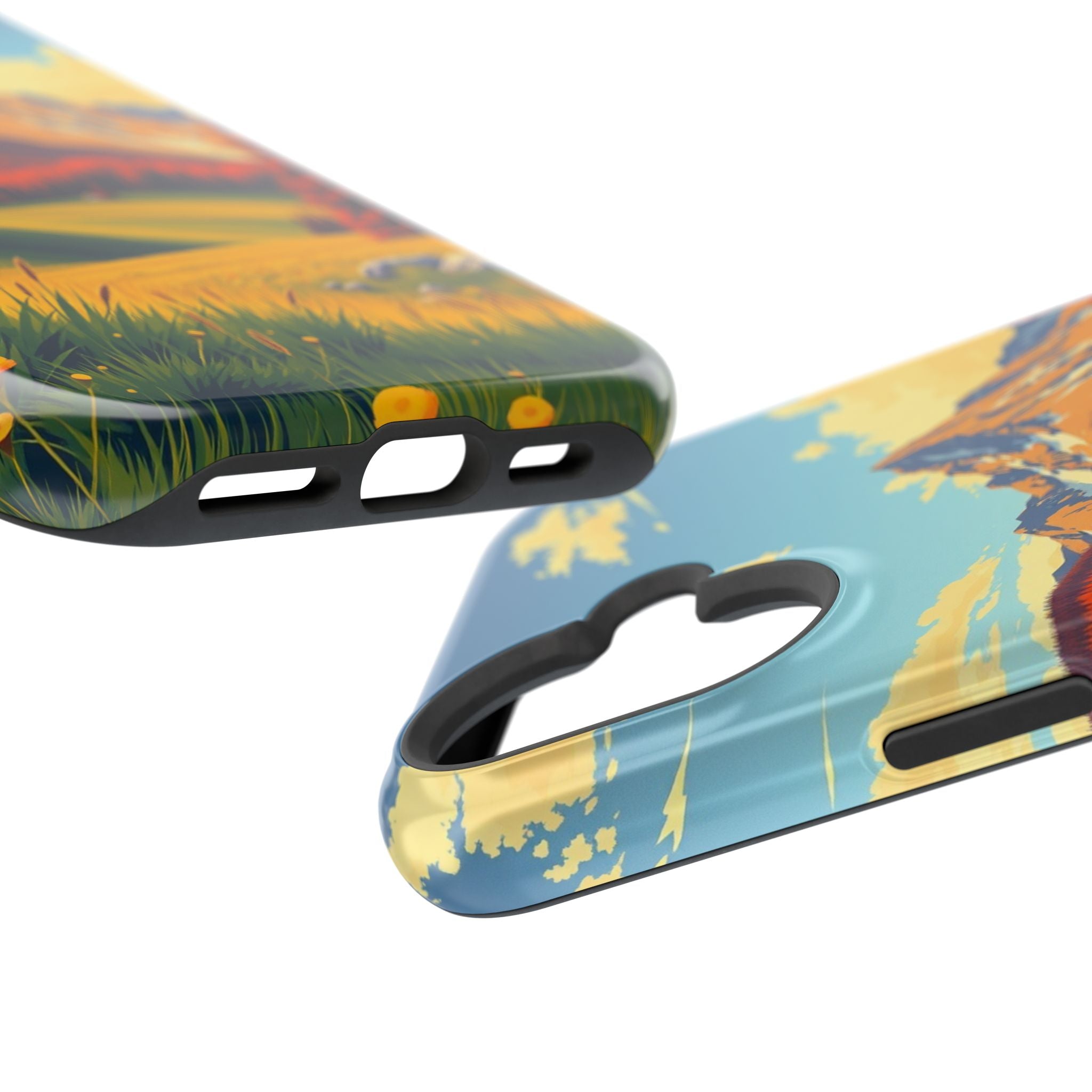 iPhone Radiant Alpine Meadow Design Slim Everyday Designer Case · iPhone Case