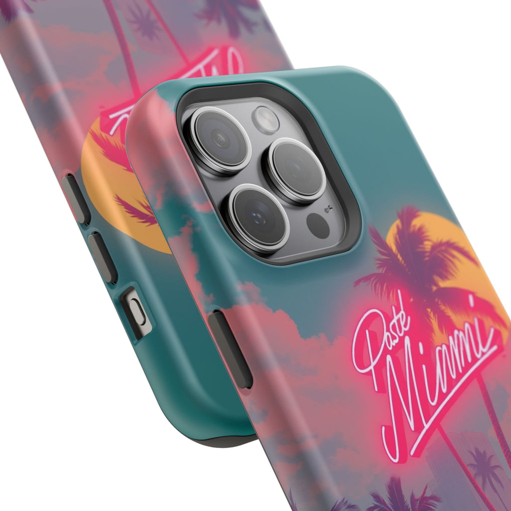 iPhone 1980s Pastel Miami Enchanted Art Slim Everyday Designer Case · iPhone Cas