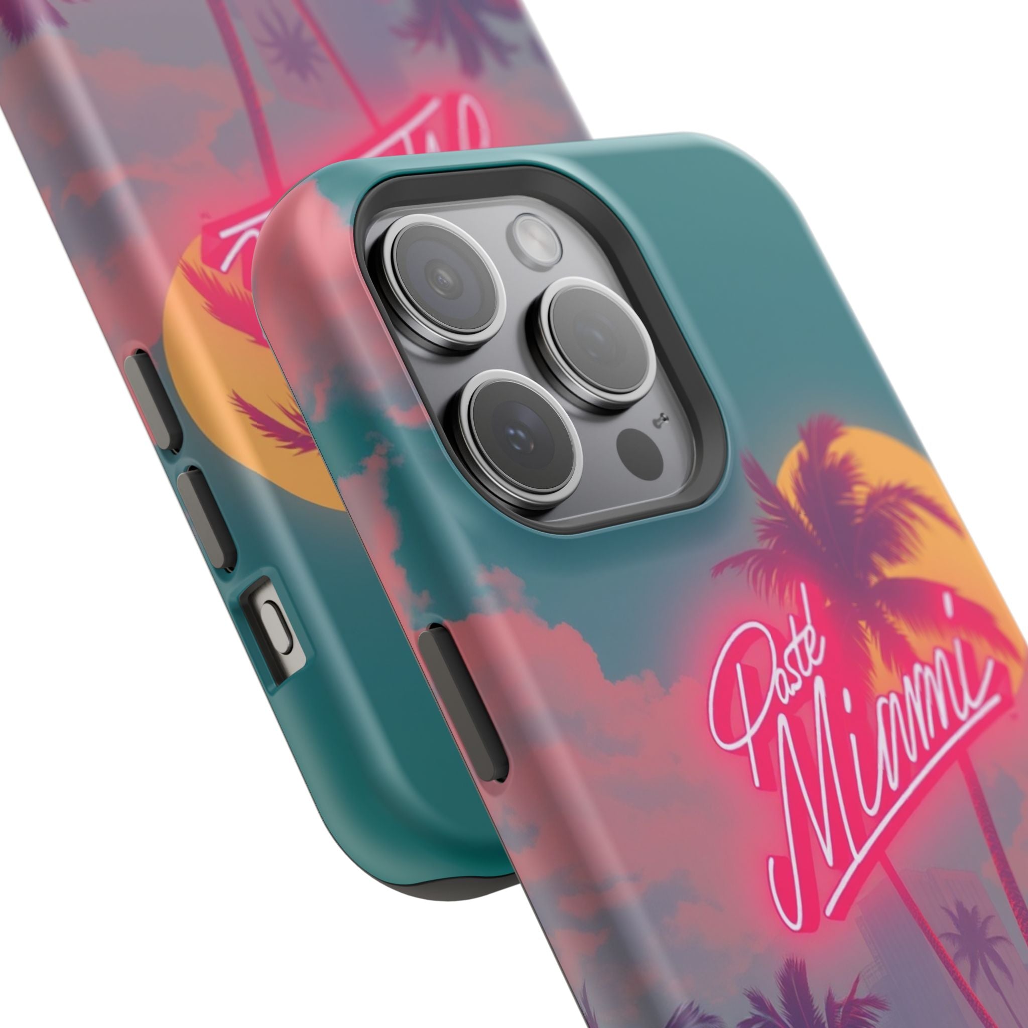 iPhone 1980s Pastel Miami Enchanted Art Slim Everyday Designer Case · iPhone Cas