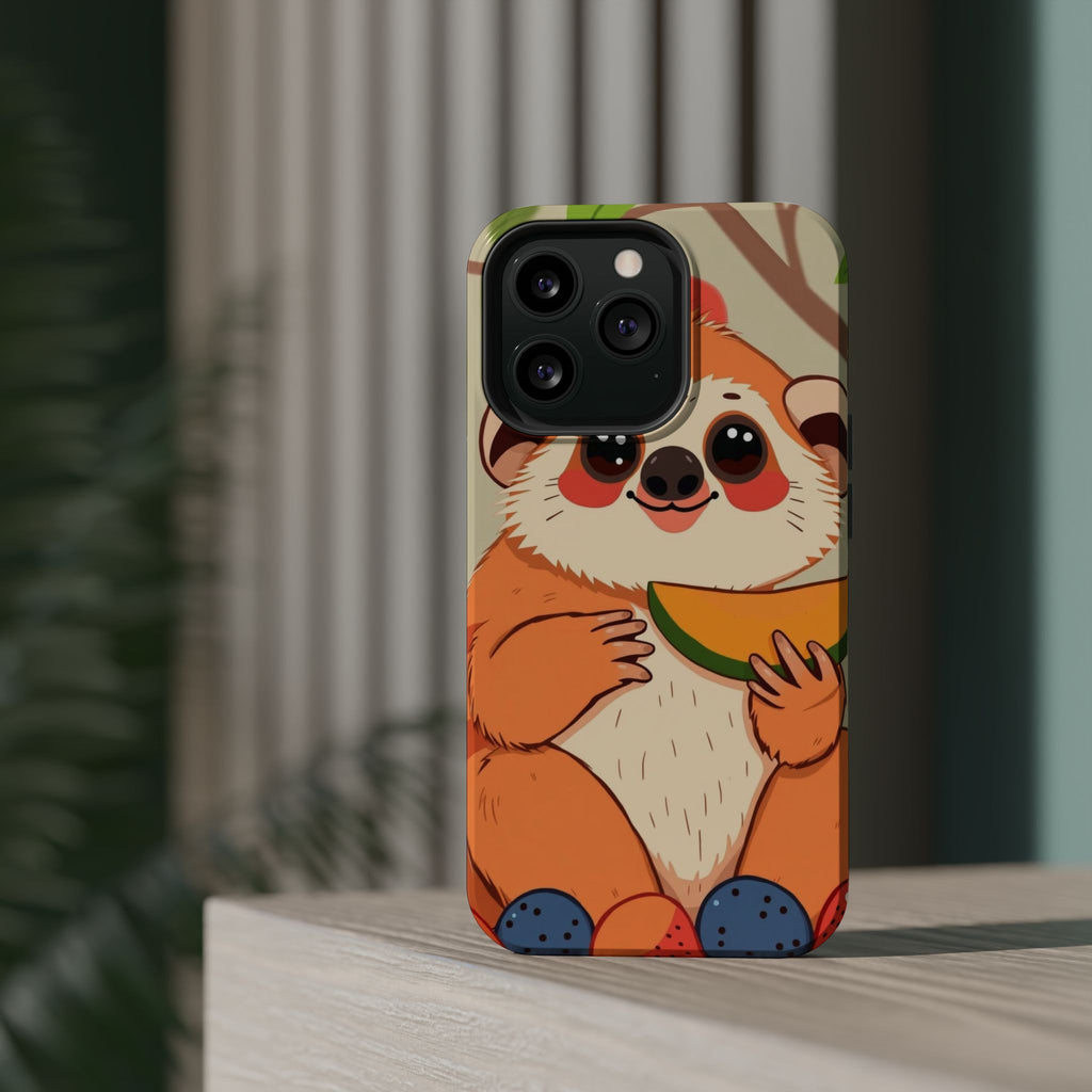 iPhone Slow Loris with Fruit Kids Fun iPhone Phone Case Gift Slim · iPhone Case