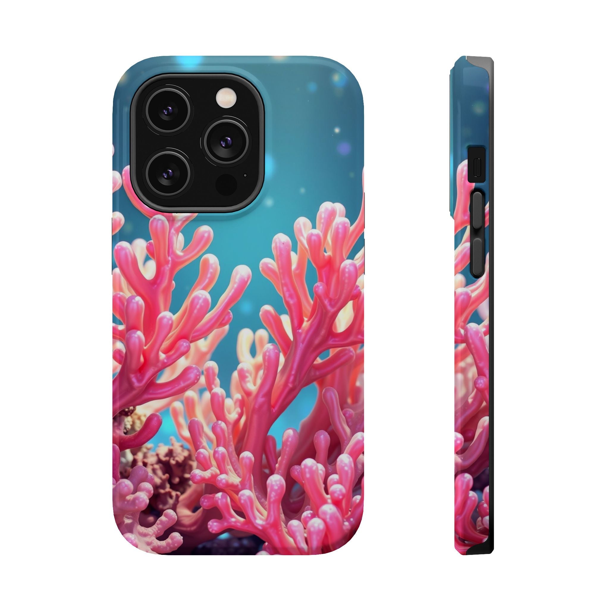 iPhone Coral Reef Life Holographic Iridescent Slim iPhone Everyday · iPhone Case