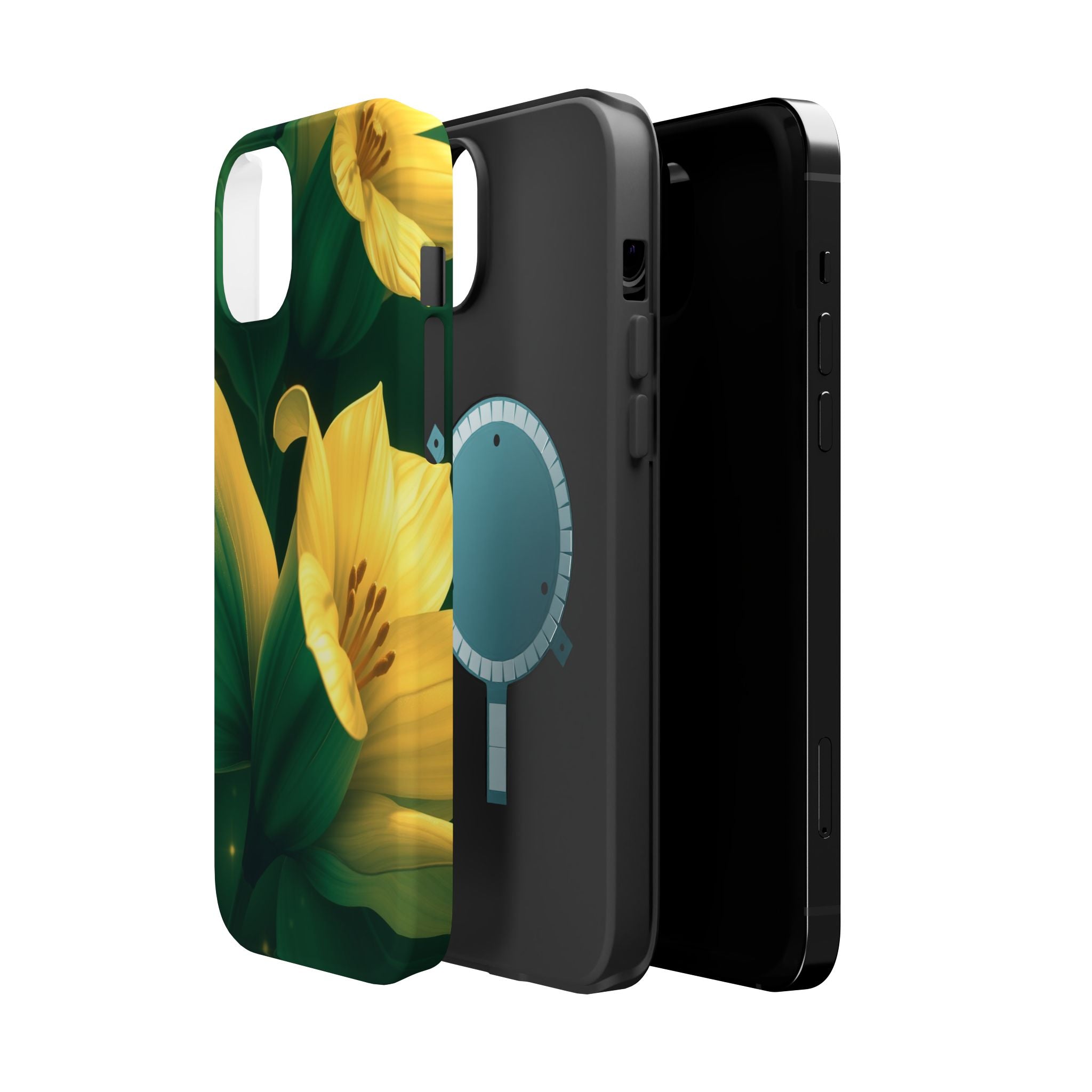 iPhone Night Bloomer Gold Foil Luxury Slim Everyday Designer Case · iPhone Case