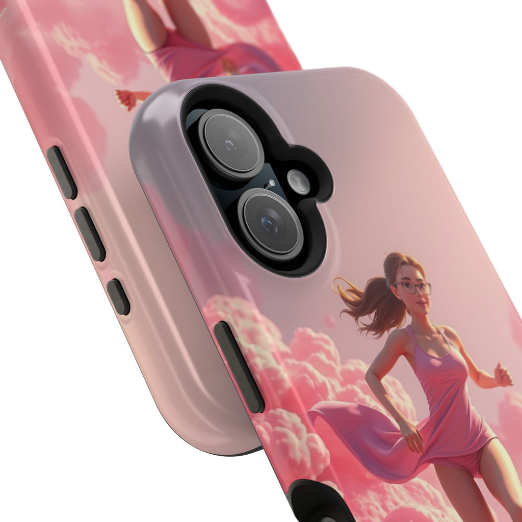 iPhone on Fumes 3D Digital Bold Modern Everyday Snap Case · iPhone Case
