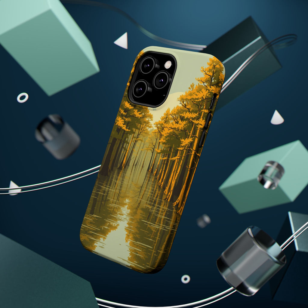 iPhone Cypress Swamp Enchanted Art Bold Modern Everyday Snap Case · iPhone Case