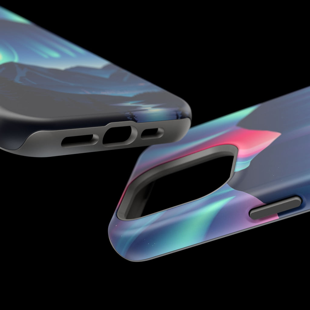 iPhone Dreamy Northern Lights Design Slim Everyday Designer Case · iPhone Case