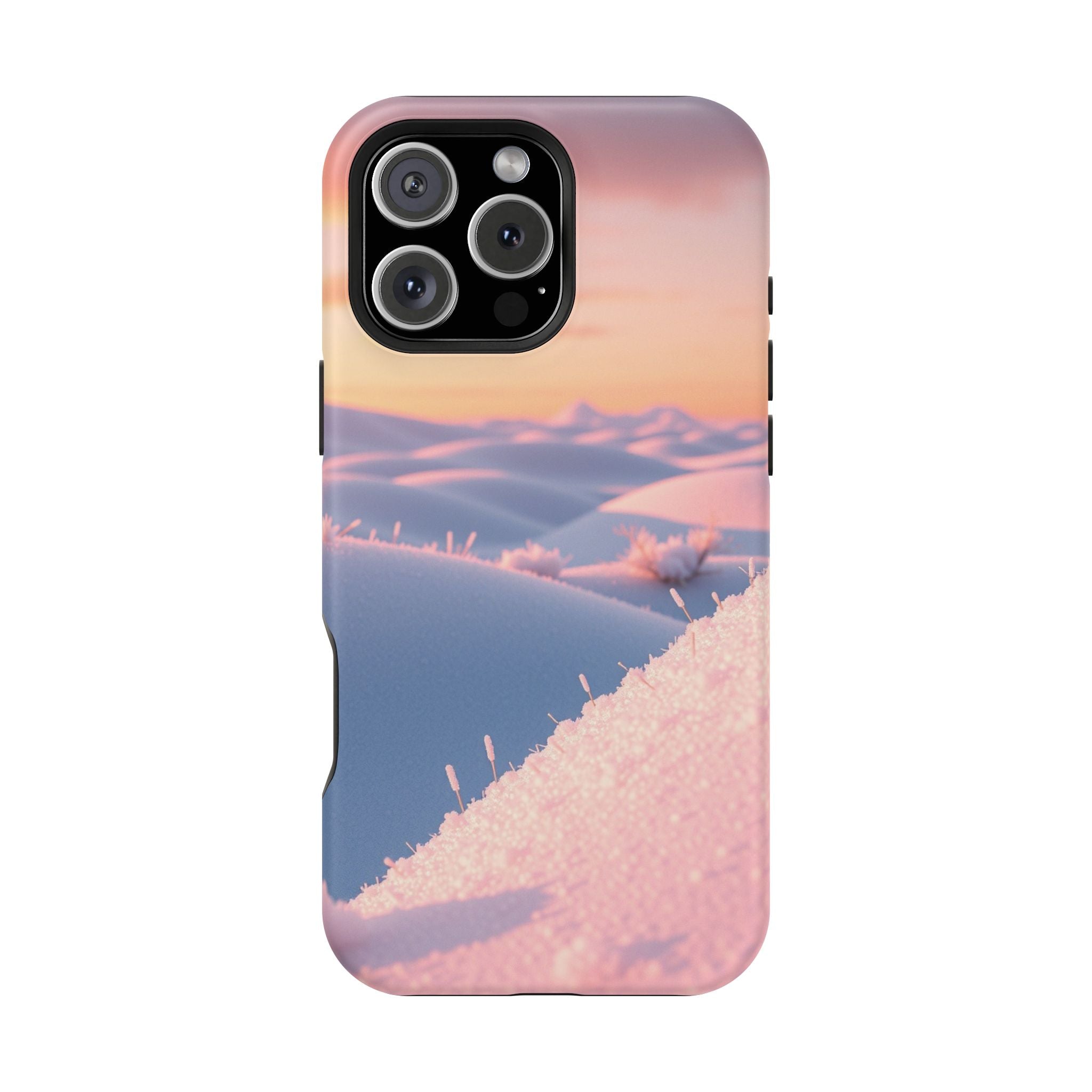 iPhone Snow Field 3D Digital Slim Everyday Designer Case · iPhone Case