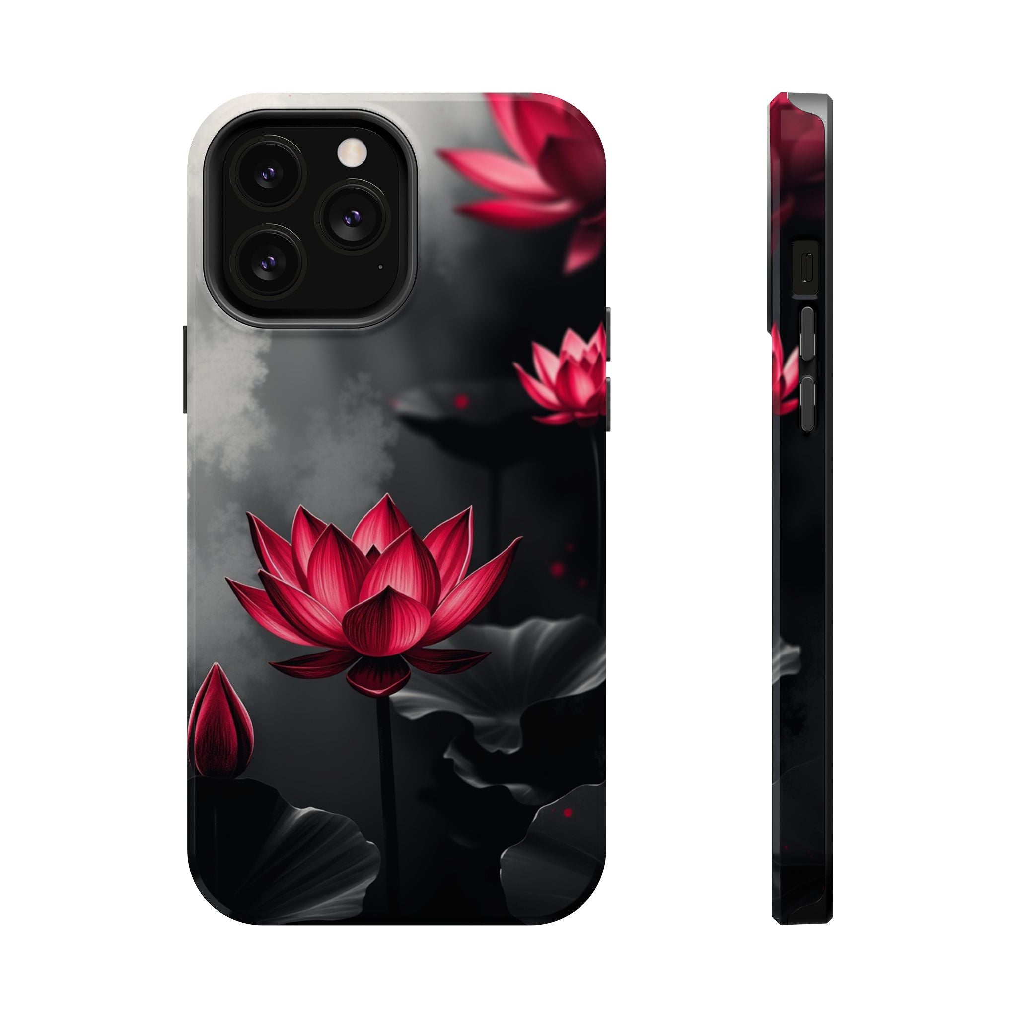 iPhone Lotus Pond Mystic Art 15 Slim Everyday Designer Case · iPhone Case