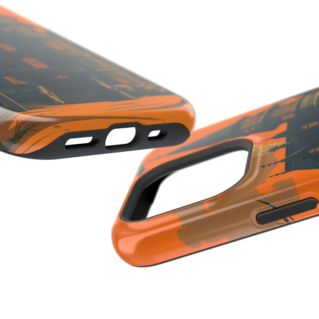 iPhone Vibrant Haunted Mansion Design Slim Everyday Designer Case · iPhone Case