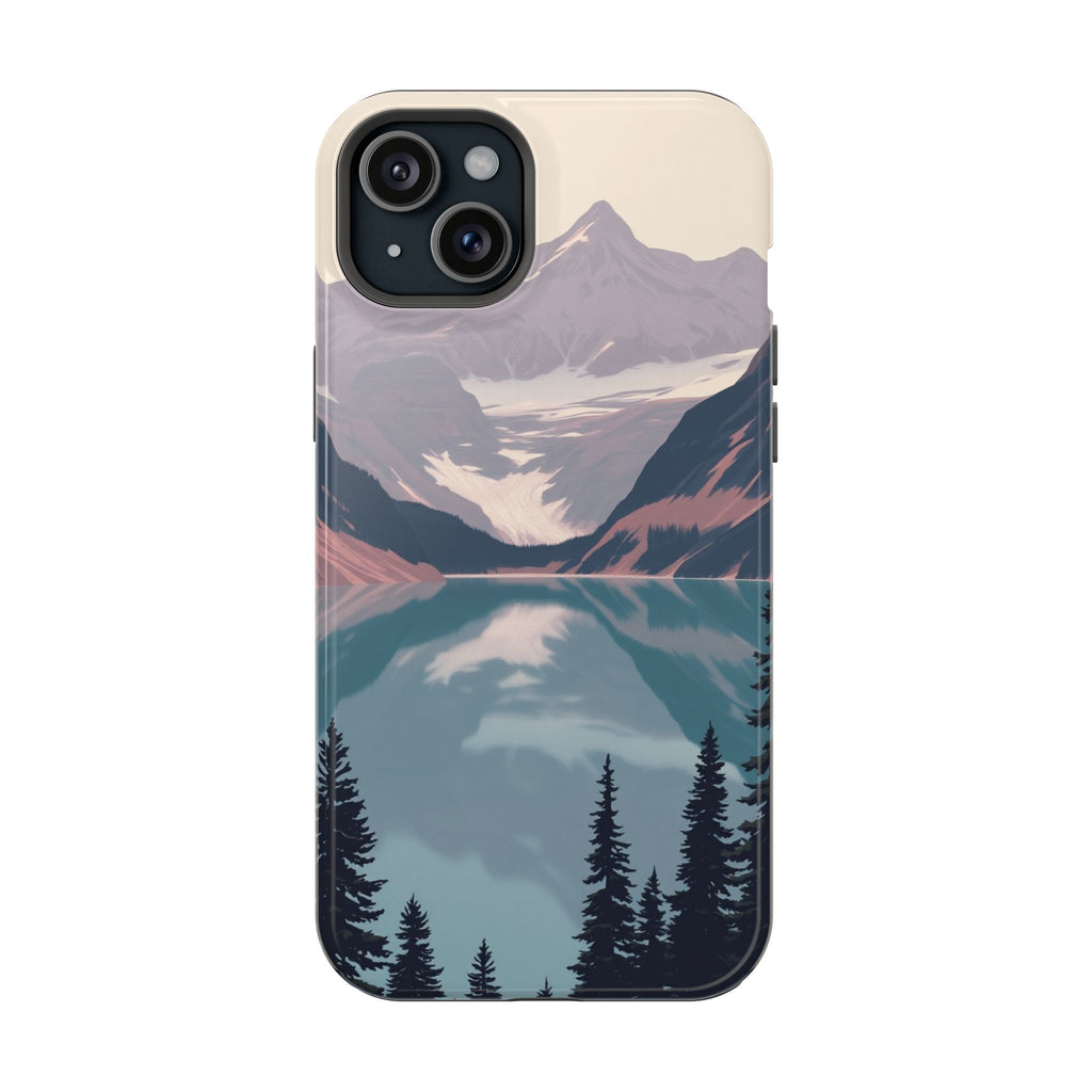 iPhone Rose Pink And Cream Glacier Lake Slim Everyday iPhone 18 · iPhone Case