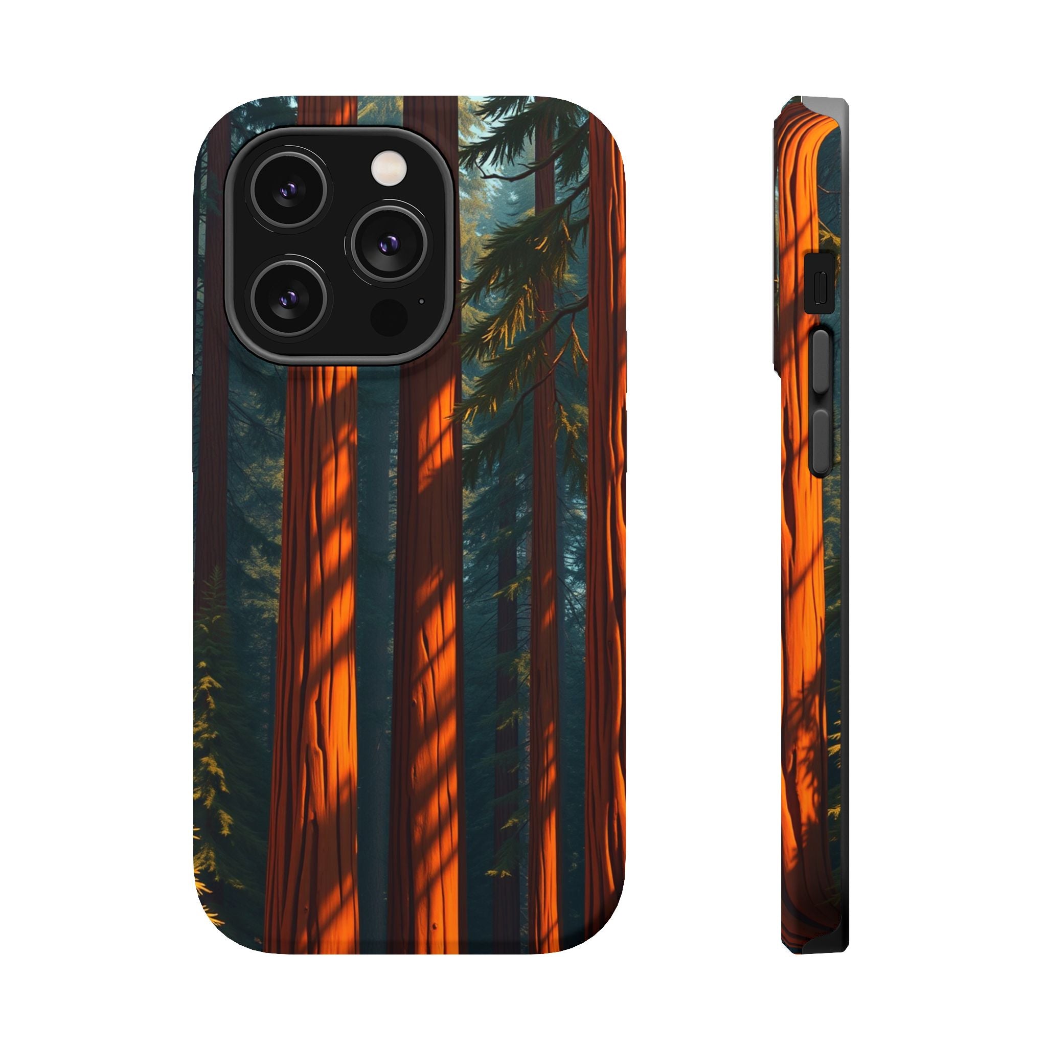 iPhone Dreamy Redwood Forest Design Slim Everyday Designer Case · iPhone Case