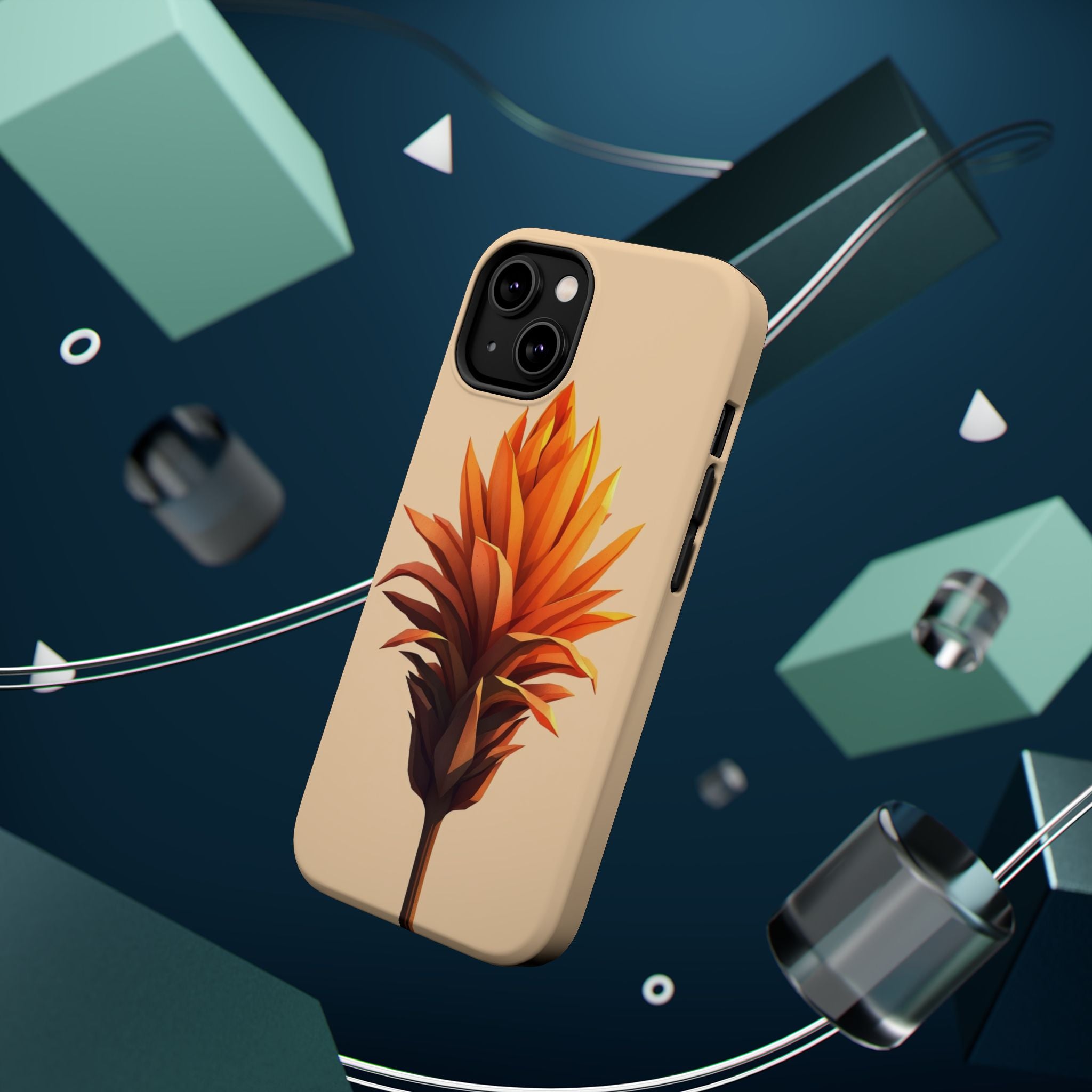 iPhone Sunset Amber And Peach Desert Flower Slim iPhone Everyday · iPhone Case
