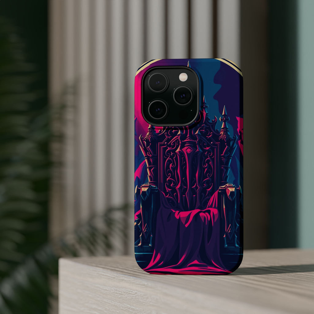 iPhone Lich King Throne Vintage Retro Poster Slim Everyday Designer Case · iPhon