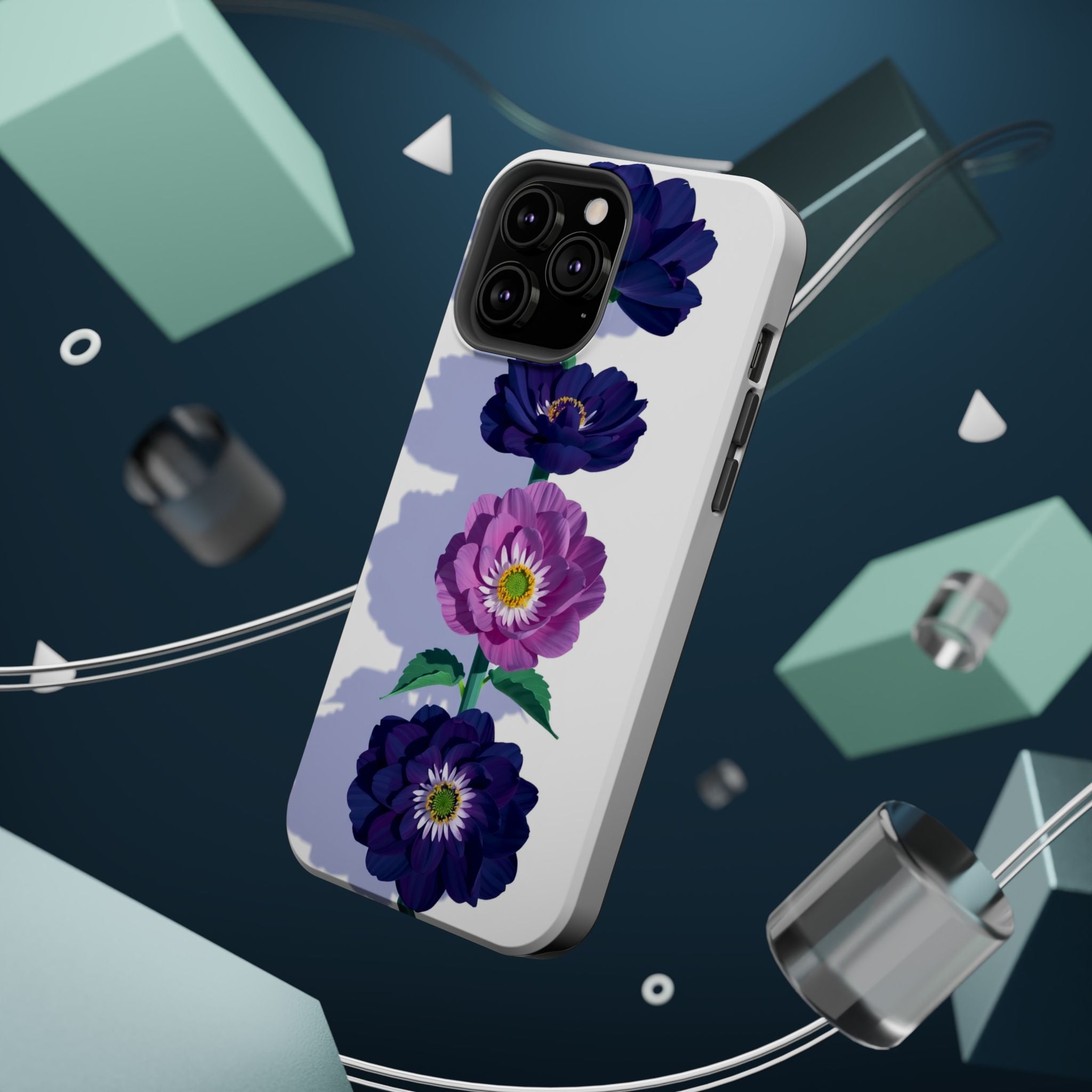 iPhone Ranunculus Stack Abstract Geometric Slim iPhone Everyday · iPhone Case