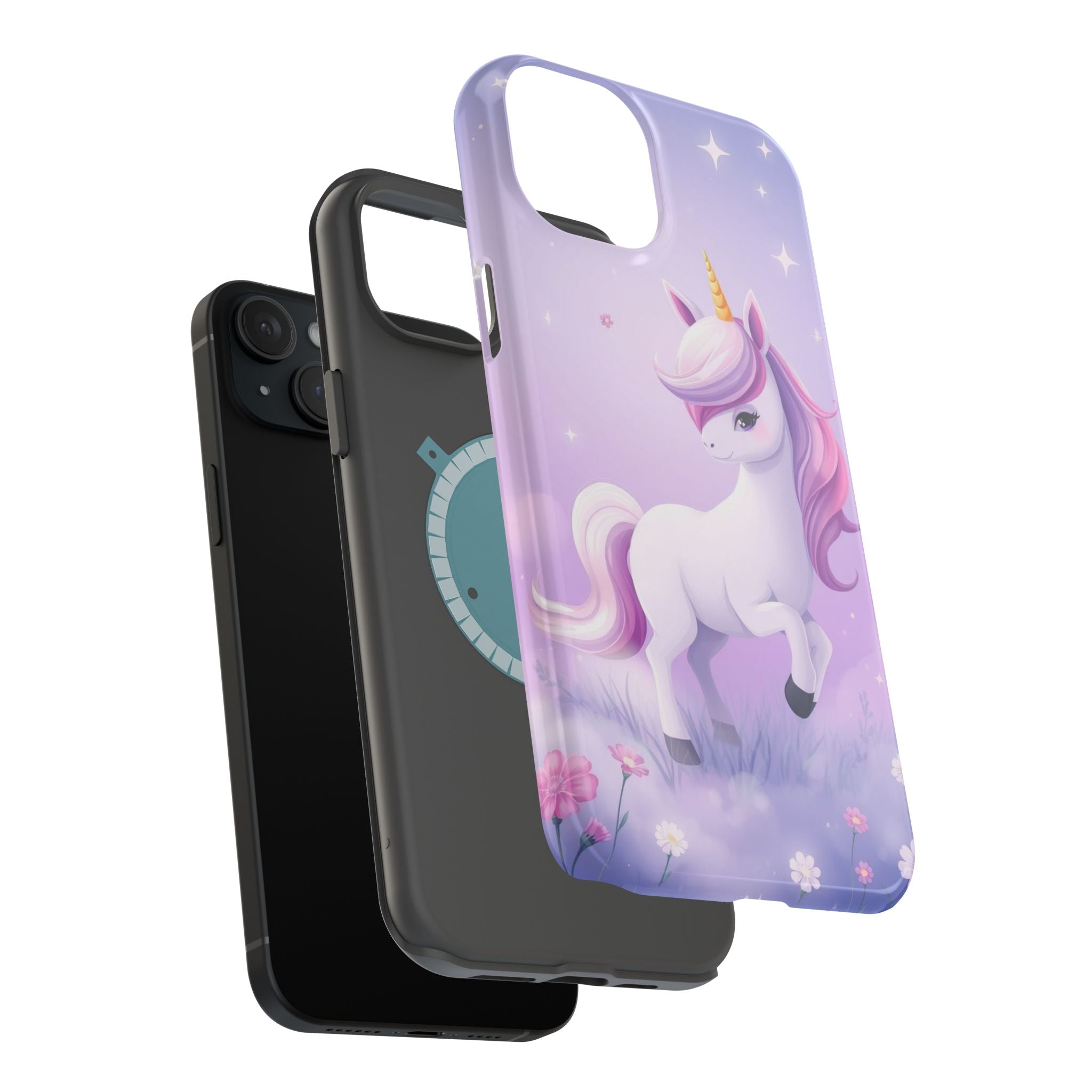 iPhone Lilac Mist Unicorn Kids Fun iPhone Phone Case Gift Artistic · iPhone Case