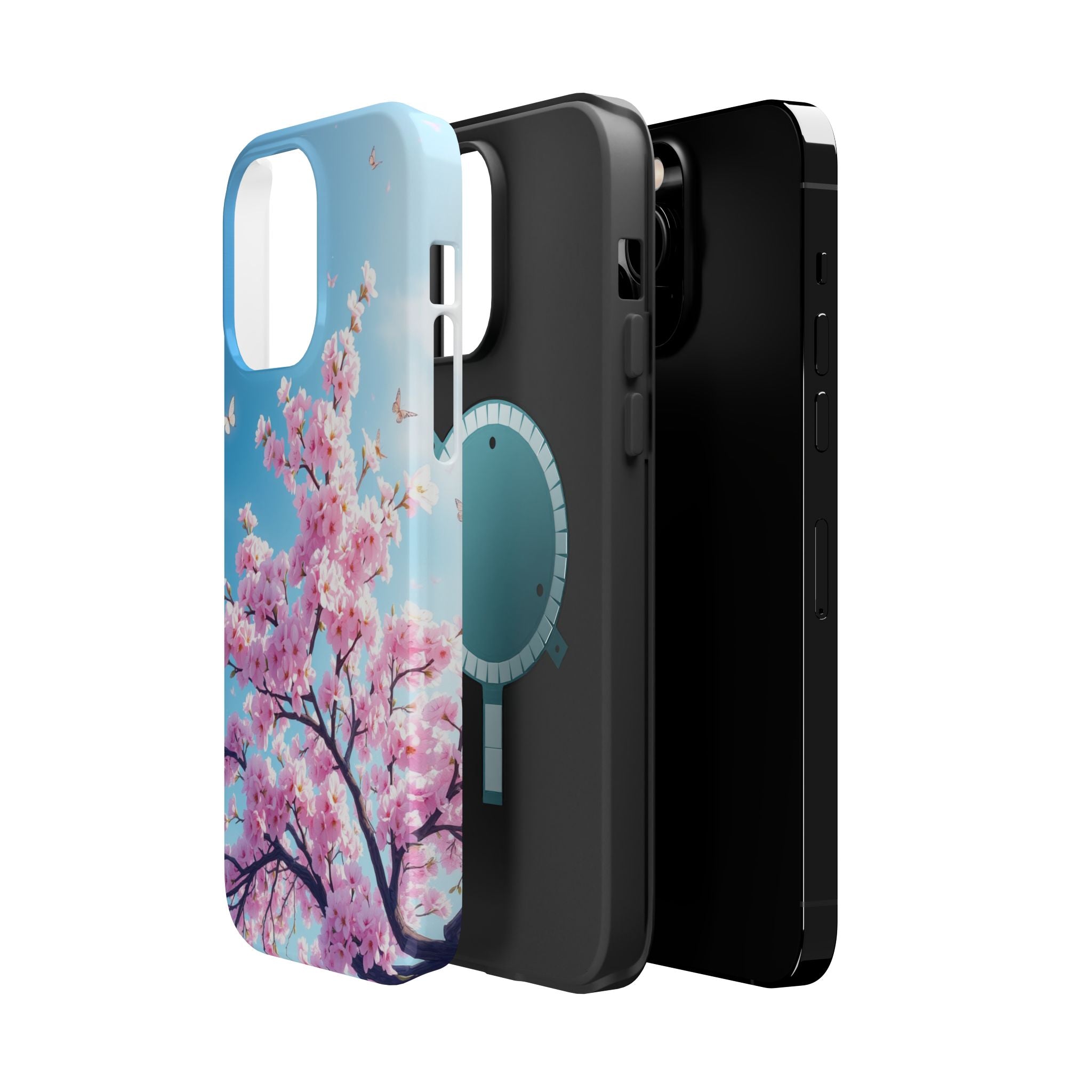 iPhone Cherry Blossom Floral Slim Everyday Designer Case · iPhone Case