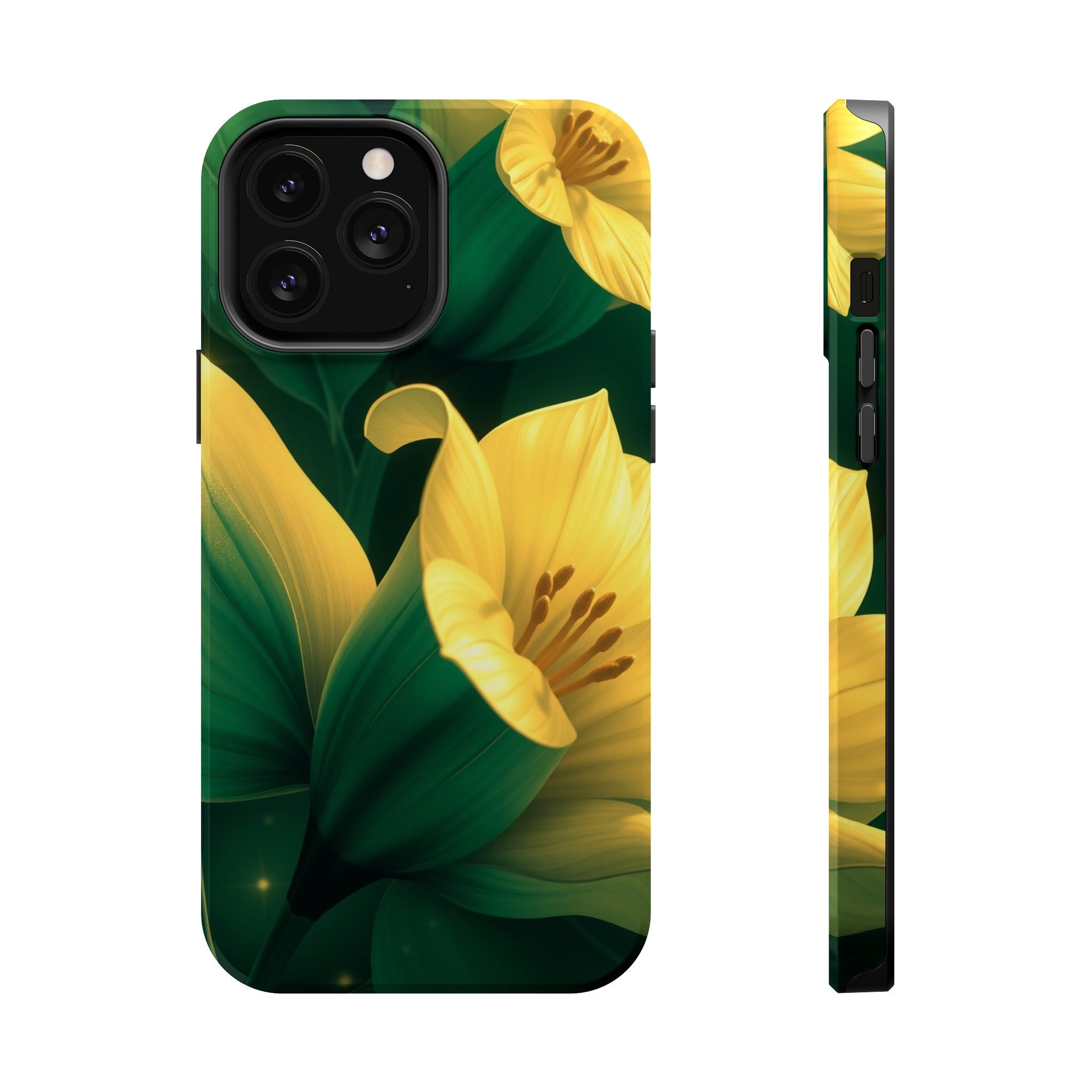 iPhone Night Bloomer Gold Foil Luxury Slim Everyday Designer Case · iPhone Case