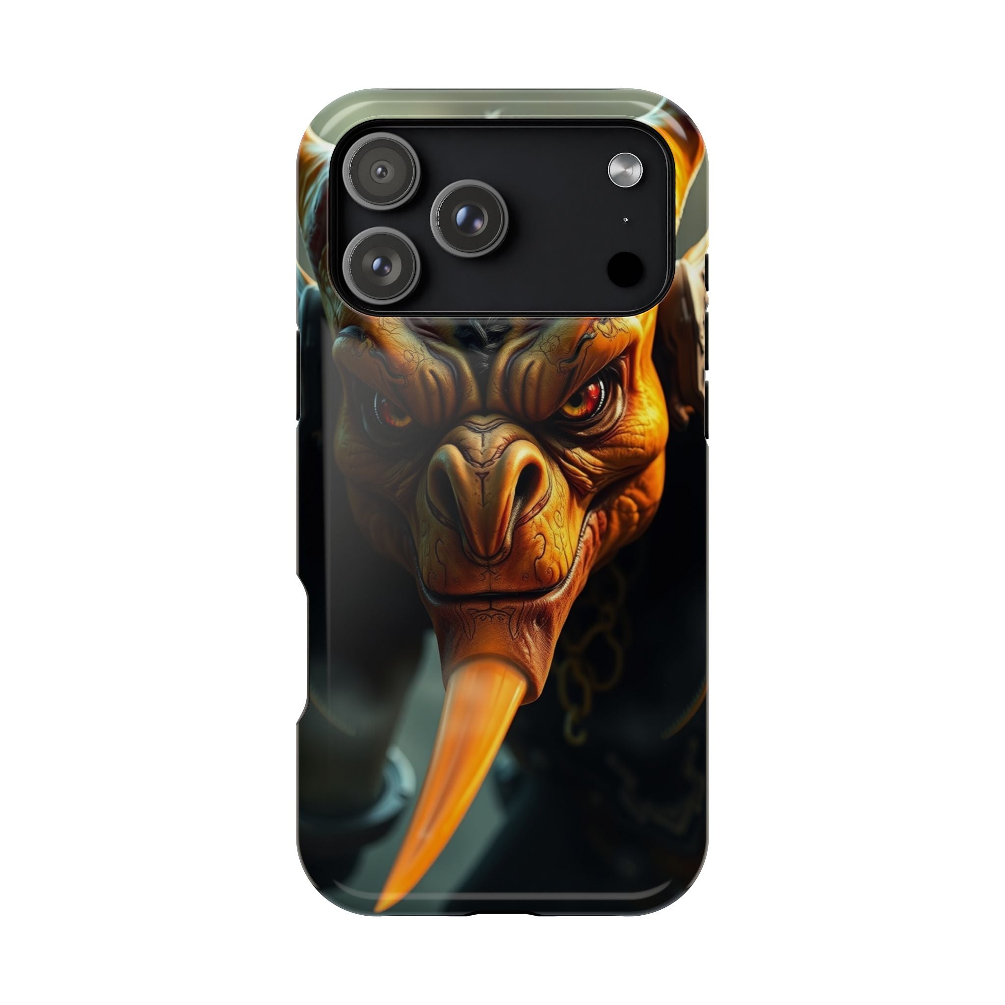 iPhone Mustard And Rust Goblin Mode Activated Slim Everyday Designer Case · iPho