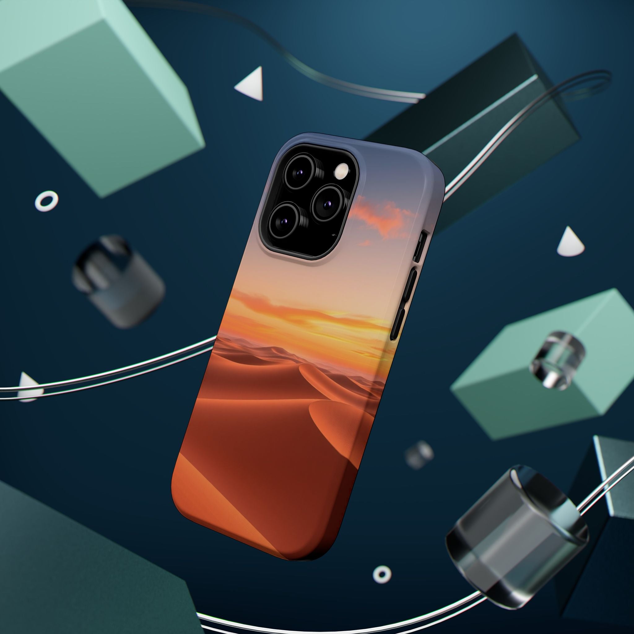 iPhone Burnt Orange And Sand Dunes at Dusk Slim iPhone Everyday · iPhone Case