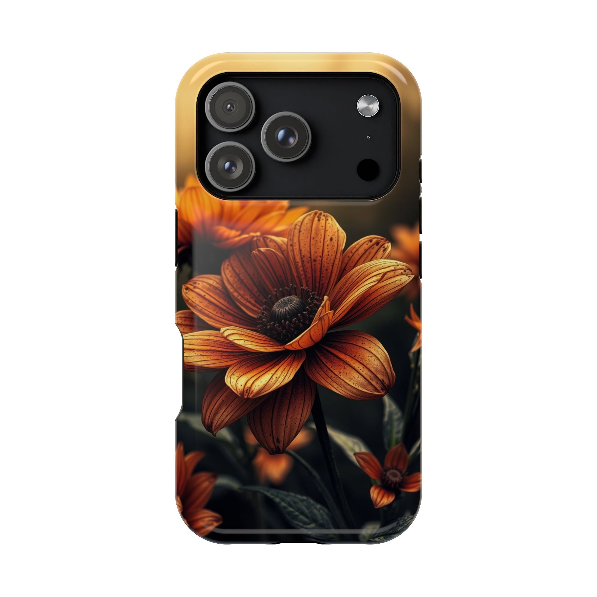 iPhone Radiant Floral Ombre Design Bold Modern Everyday Snap Case · iPhone Case