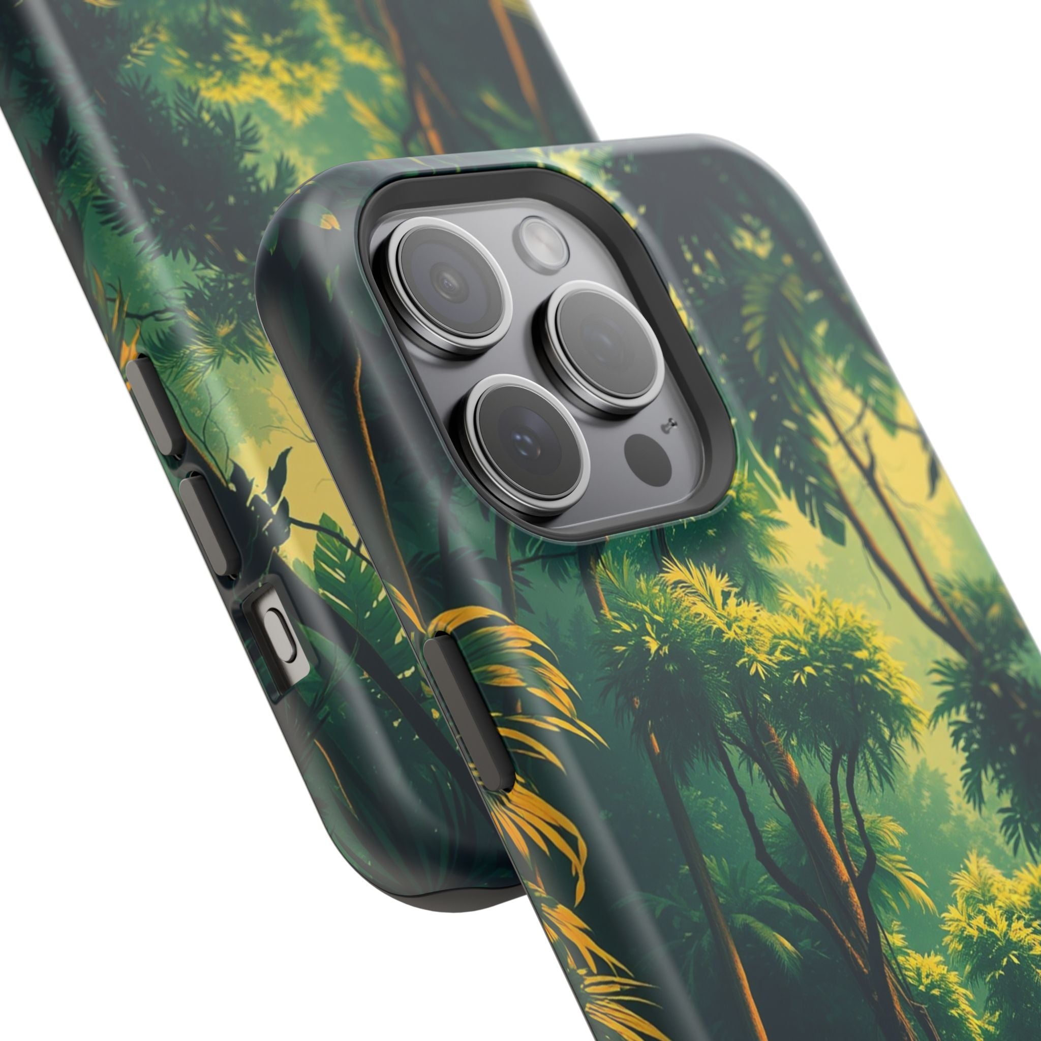 iPhone Rainforest Canopy Vintage Retro Poster Slim iPhone Everyday · iPhone Case