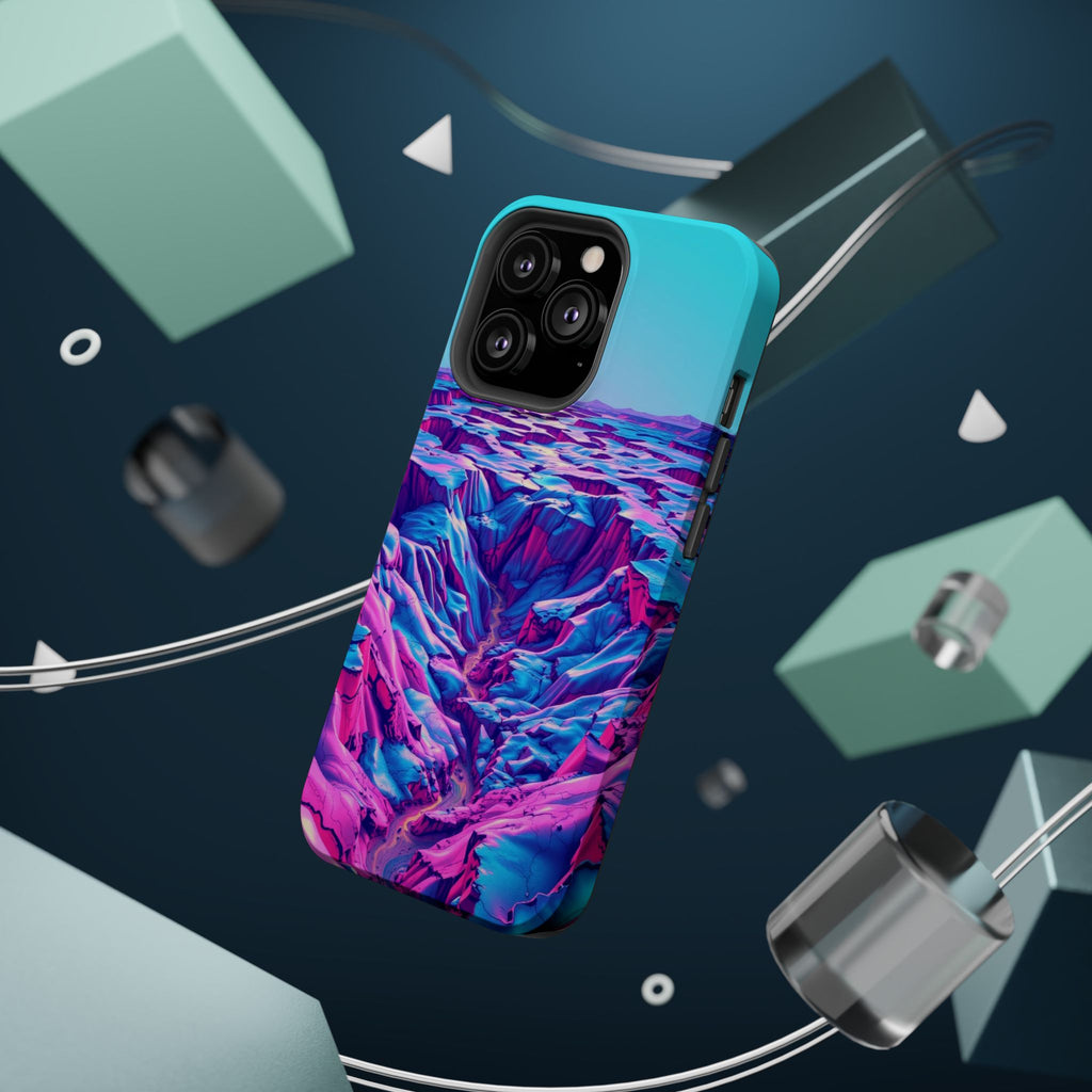 iPhone Lava Field Holographic Iridescent Slim Everyday iPhone Designer · iPhone
