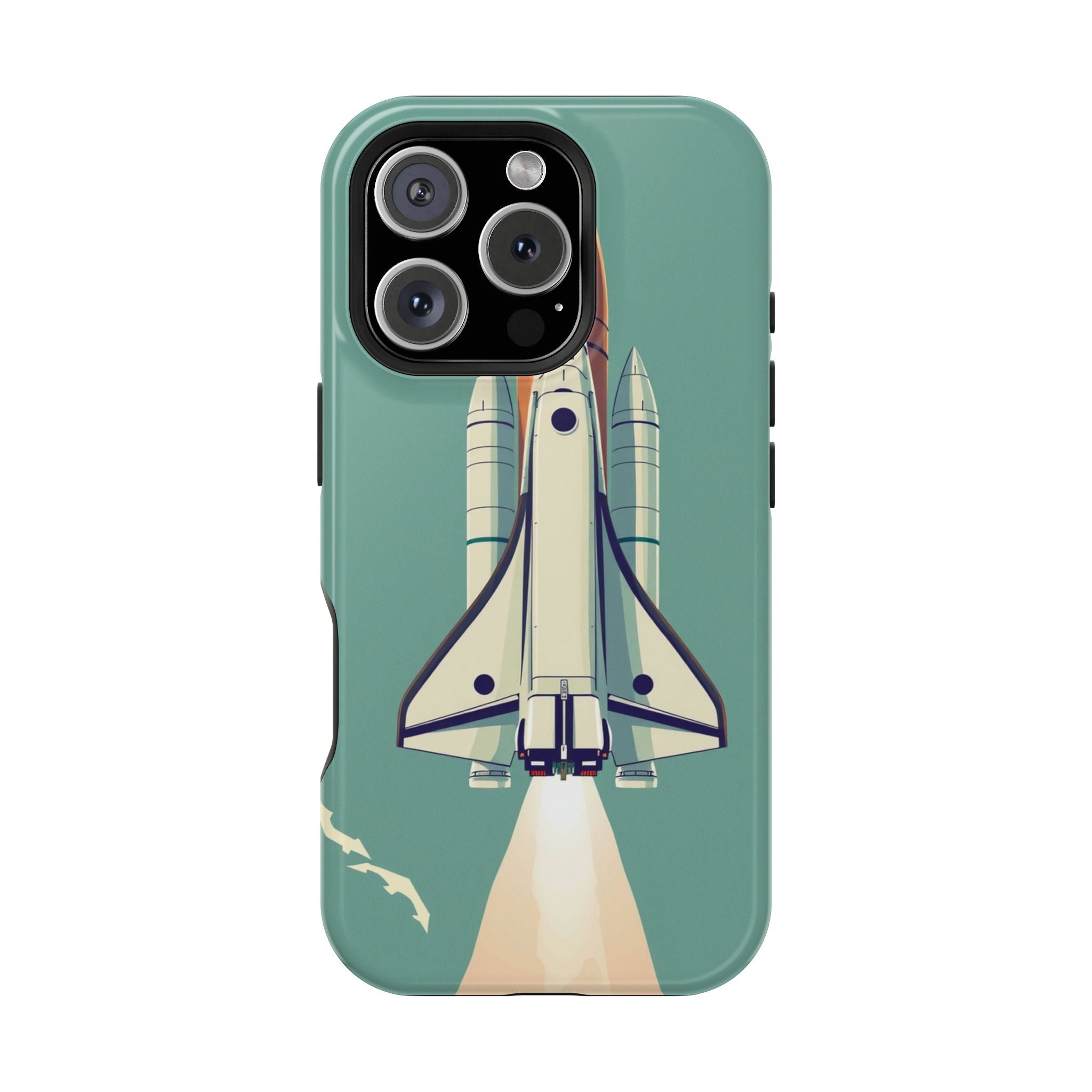 iPhone Retro Space Shuttle Cinematic Art Slim Everyday Designer Case · iPhone Ca