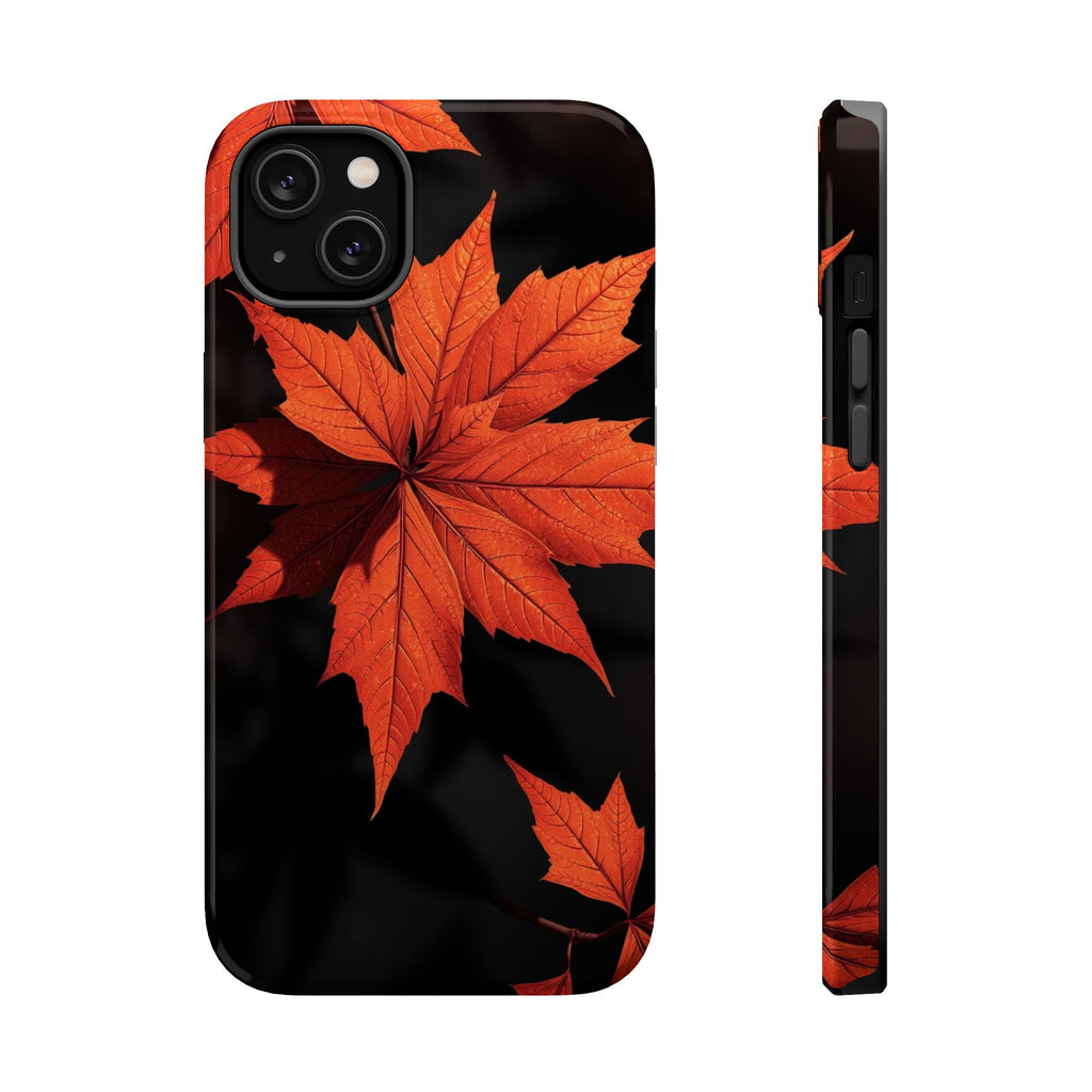 iPhone Charcoal And Copper Autumn Maple Slim Everyday iPhone Designer · iPhone C