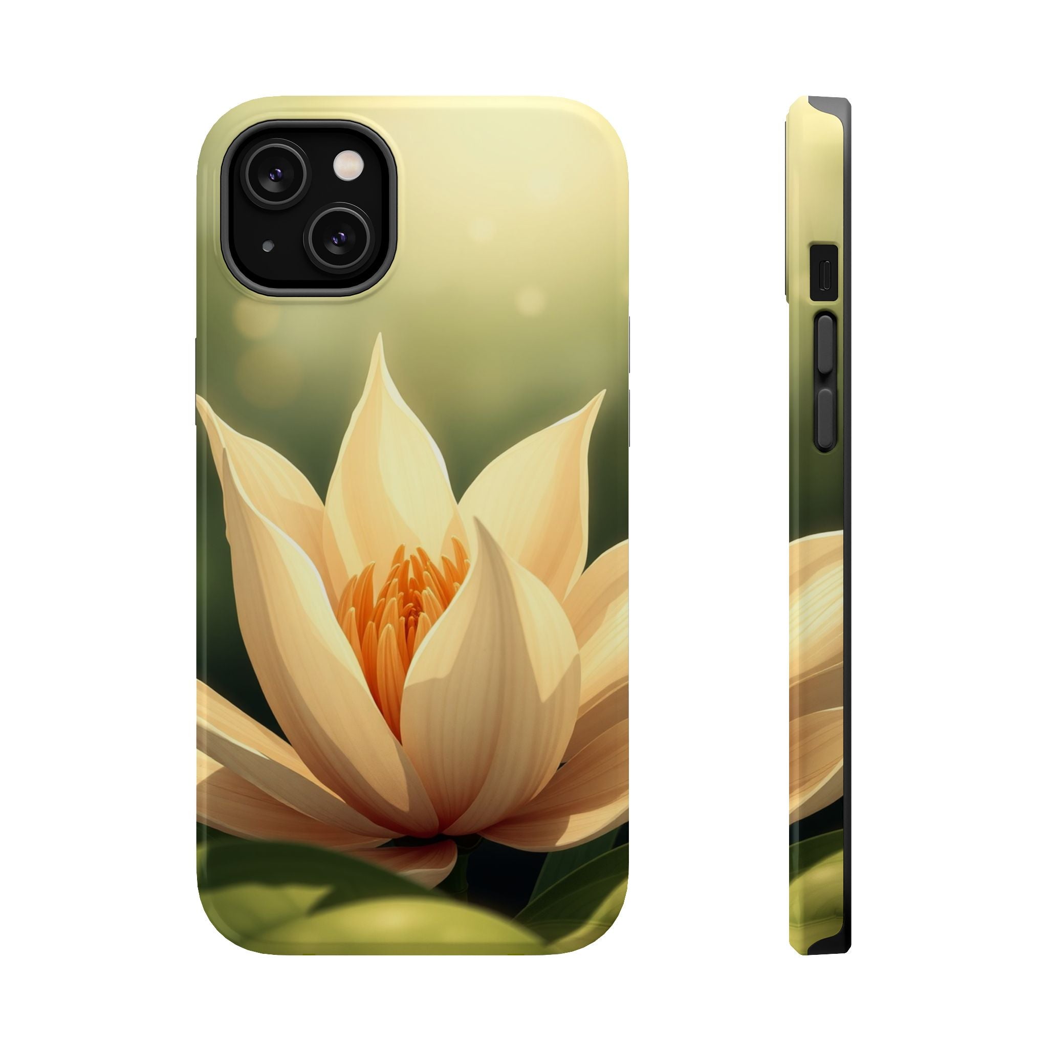 iPhone Bloom and Leaf Grunge Distressed Slim Everyday iPhone Designer · iPhone C