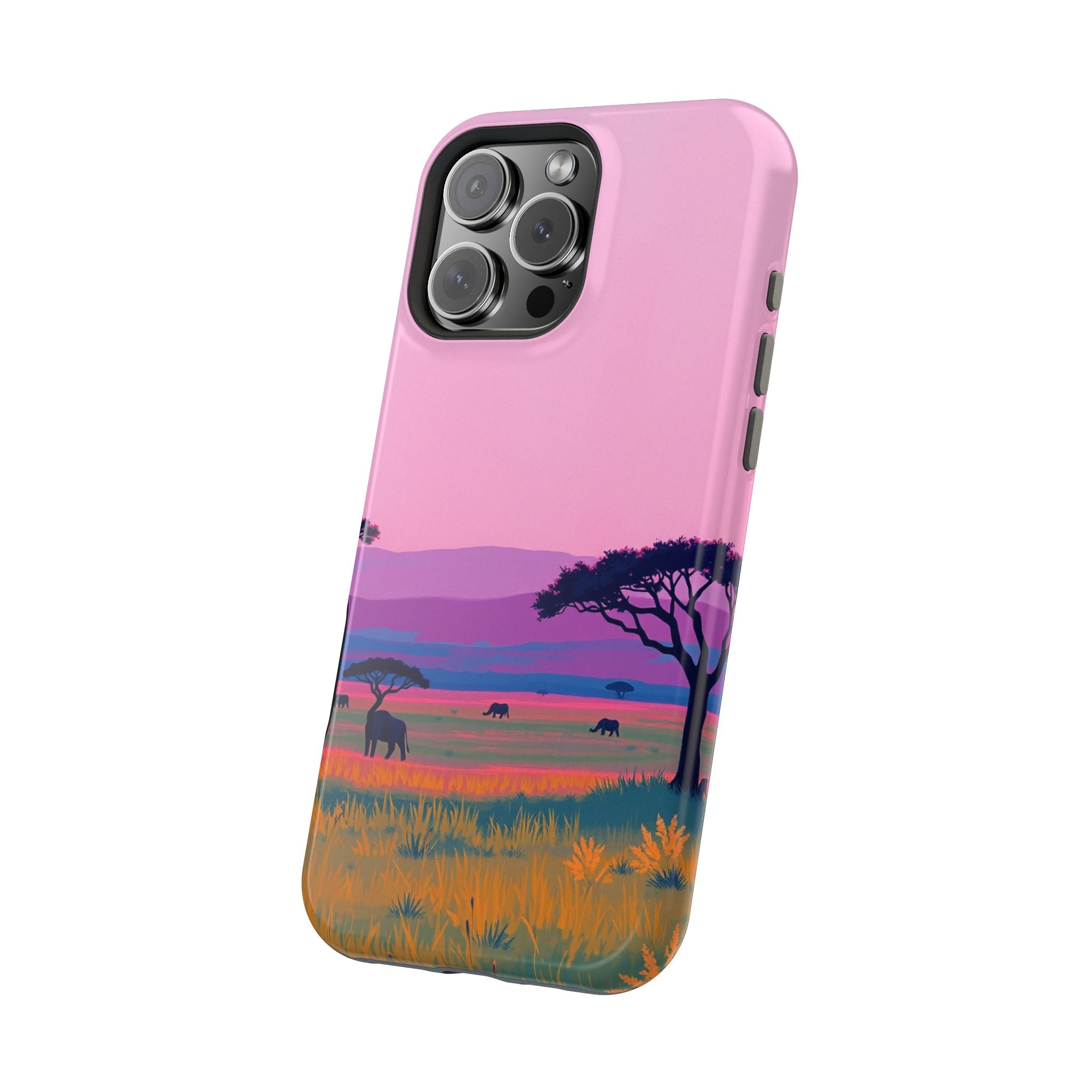 iPhone Savanna Horizon Electric Art Slim Everyday Designer Case · iPhone Case